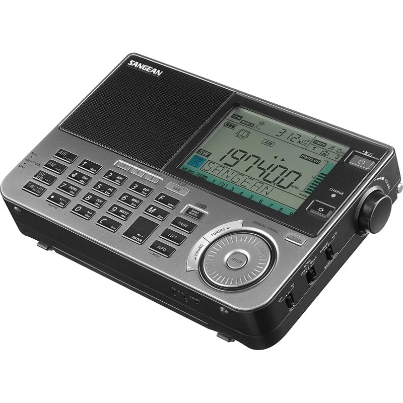 Detalle de Sangean ATS-909X2 Radio multibanda gris