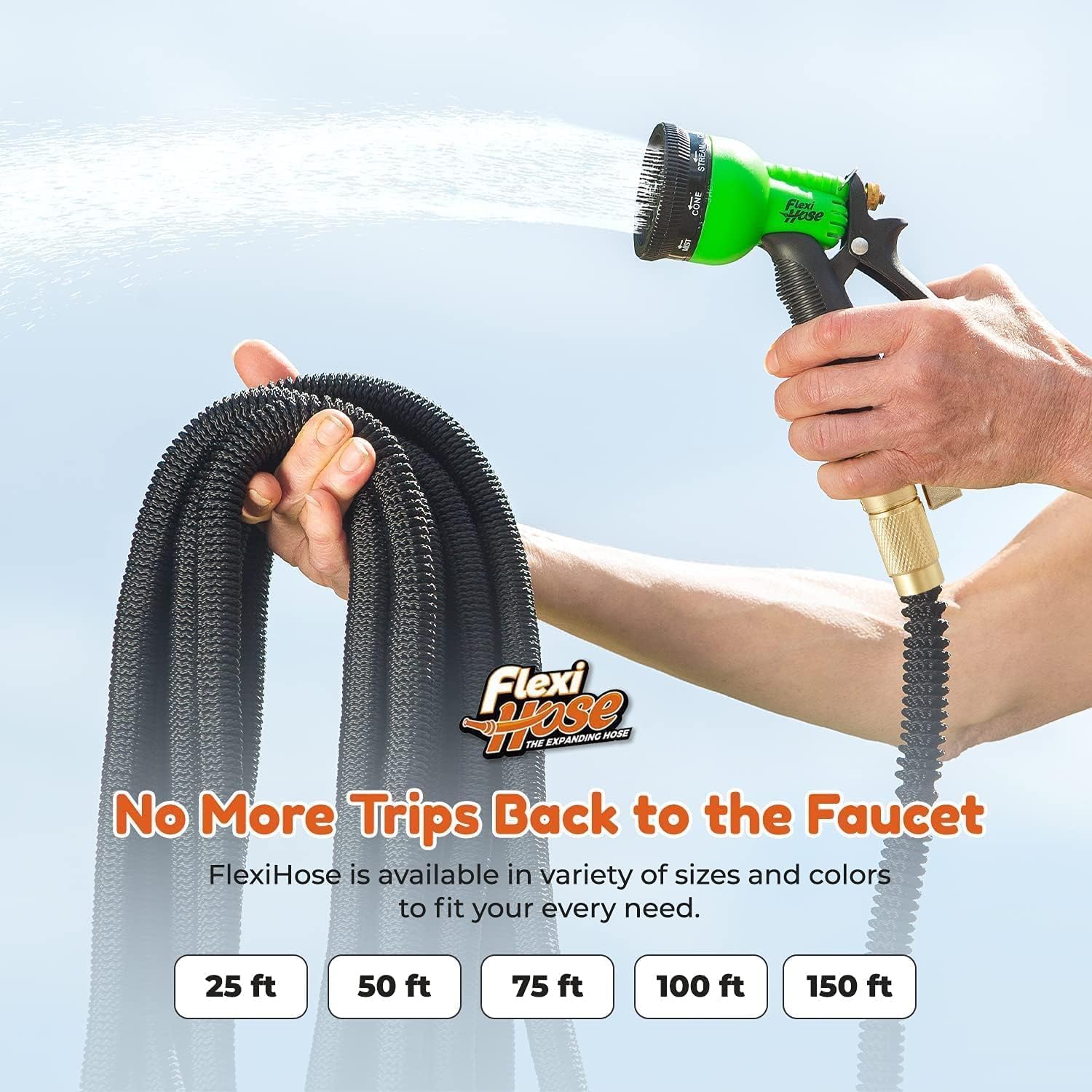 Thumbnail 4 de Flexi Hose 50FT Expandable Garden Hose