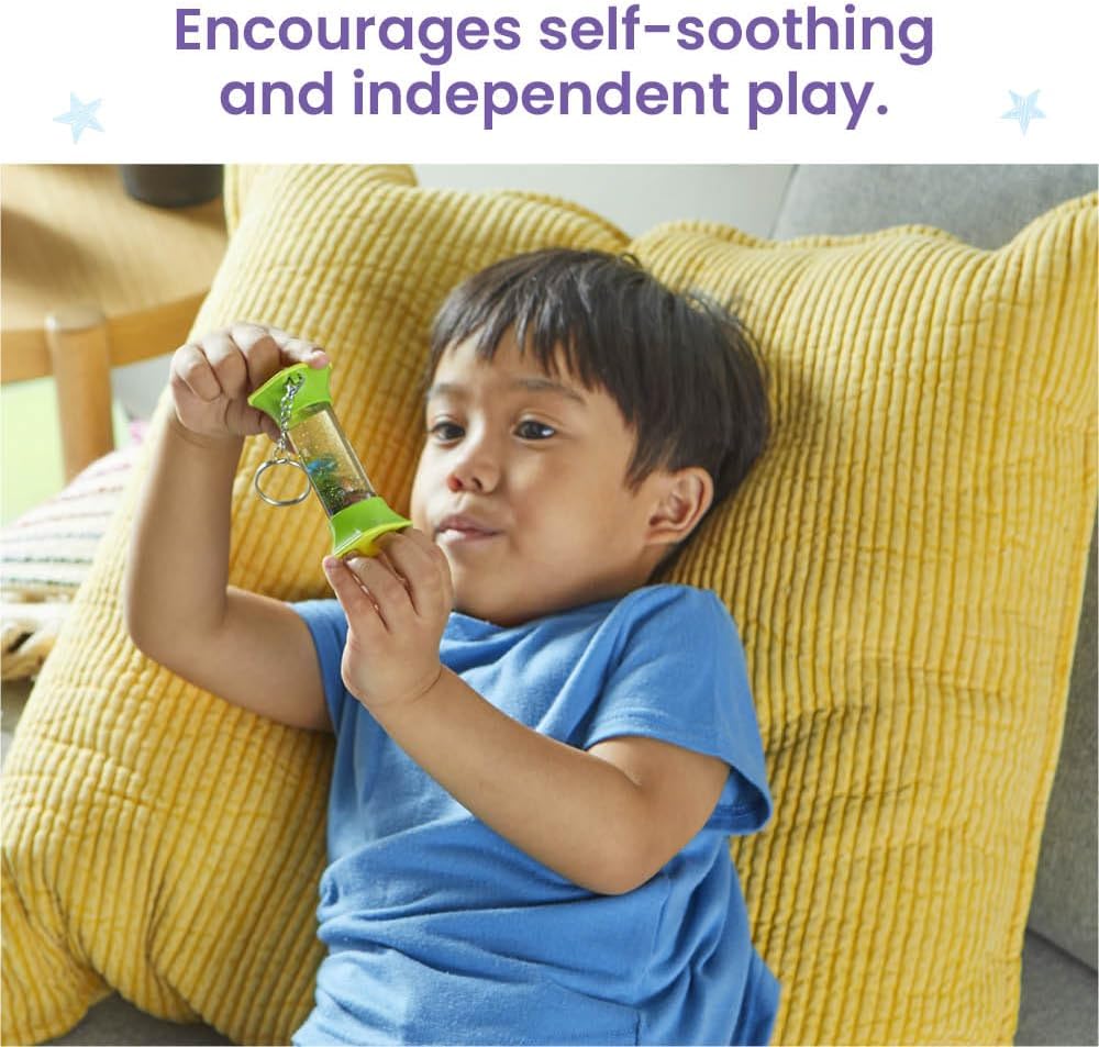 Detalle de Learning Resources hand2mind Soothing Swirlers 4 efectos