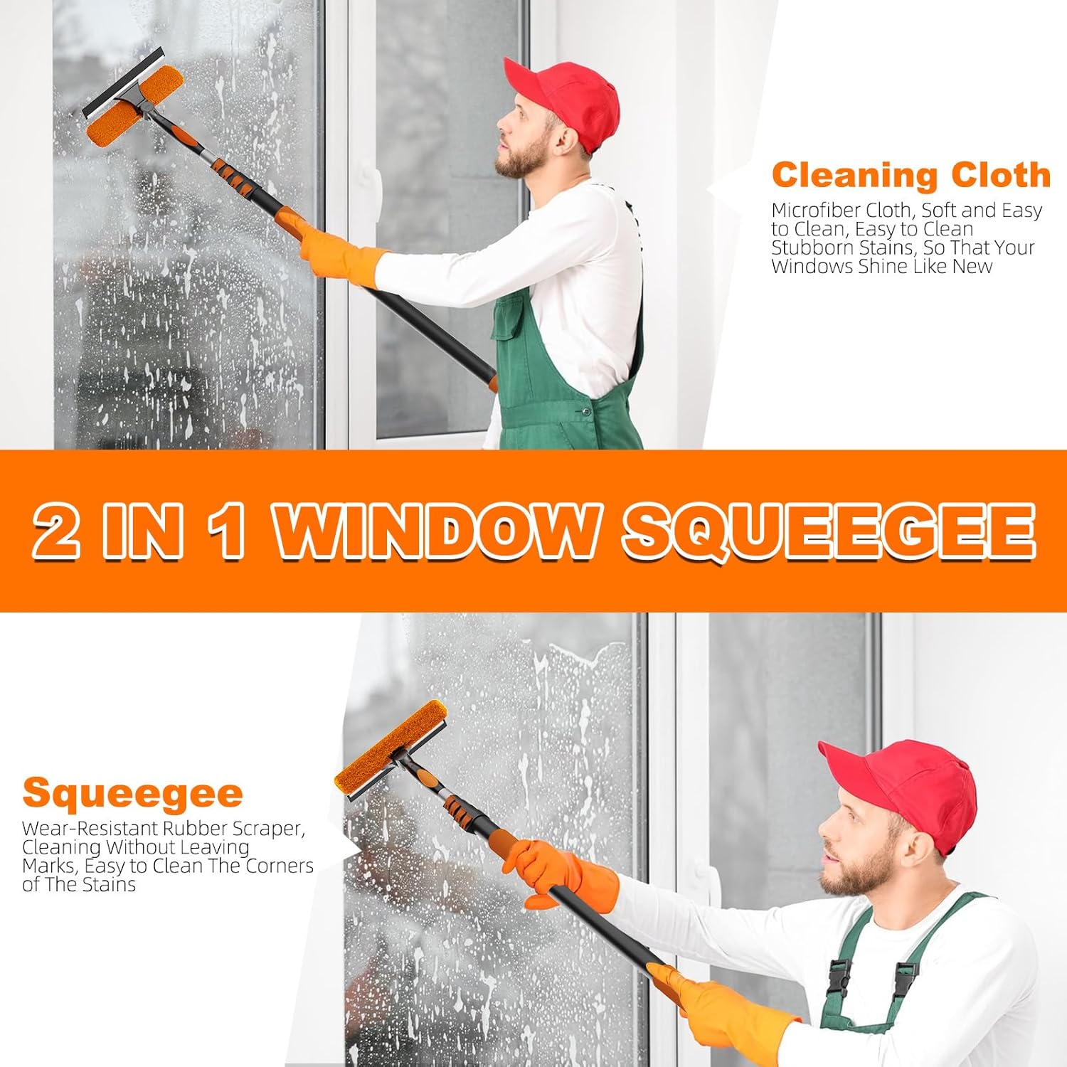 Detalle 2 de SISUPASSIE 20FT Reach High Ceiling Duster Kit