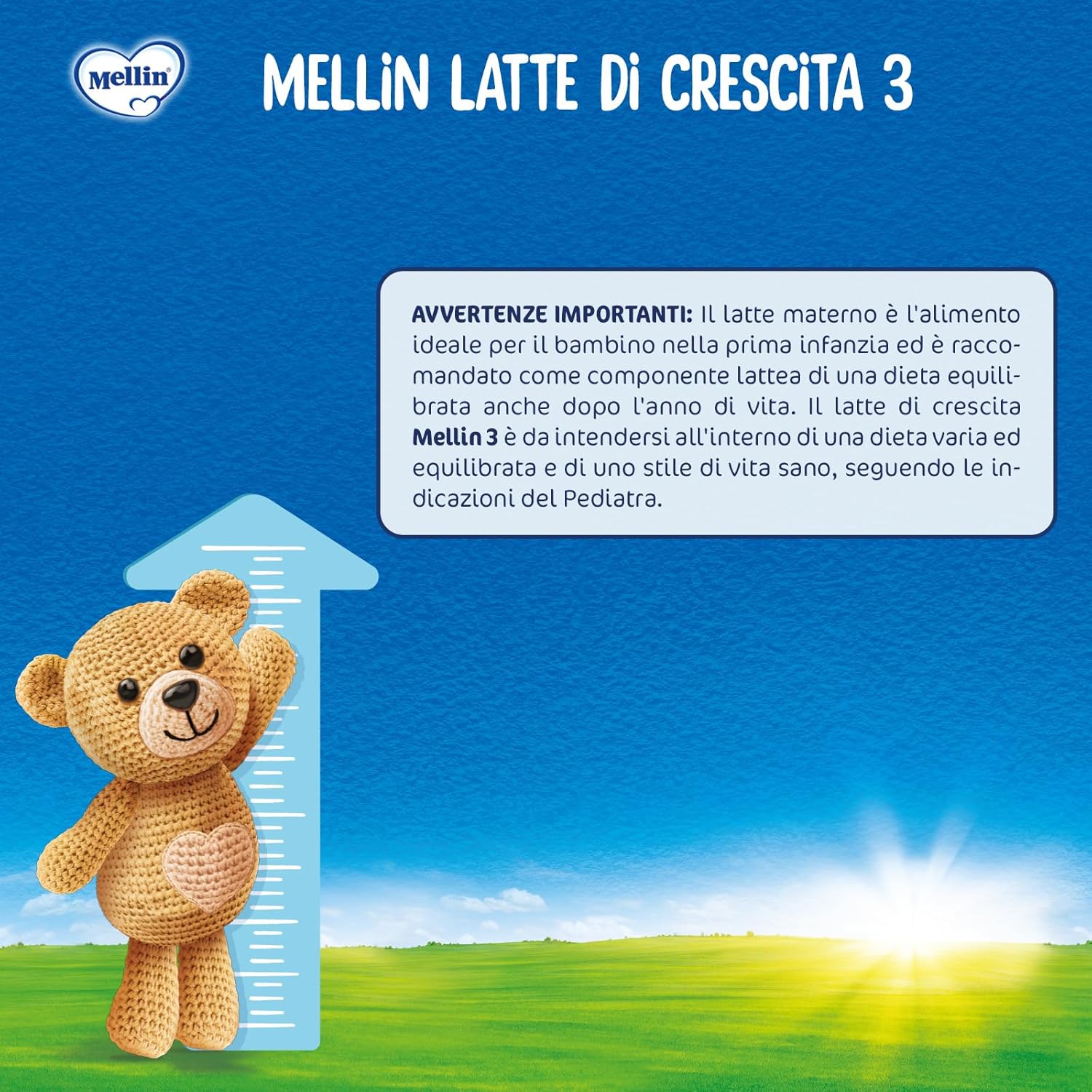 Thumbnail 5 de MELLIN 3 Latte di Crescita in Polvere 3080 g – dal 1° al 2° anno, gusto Delicato
