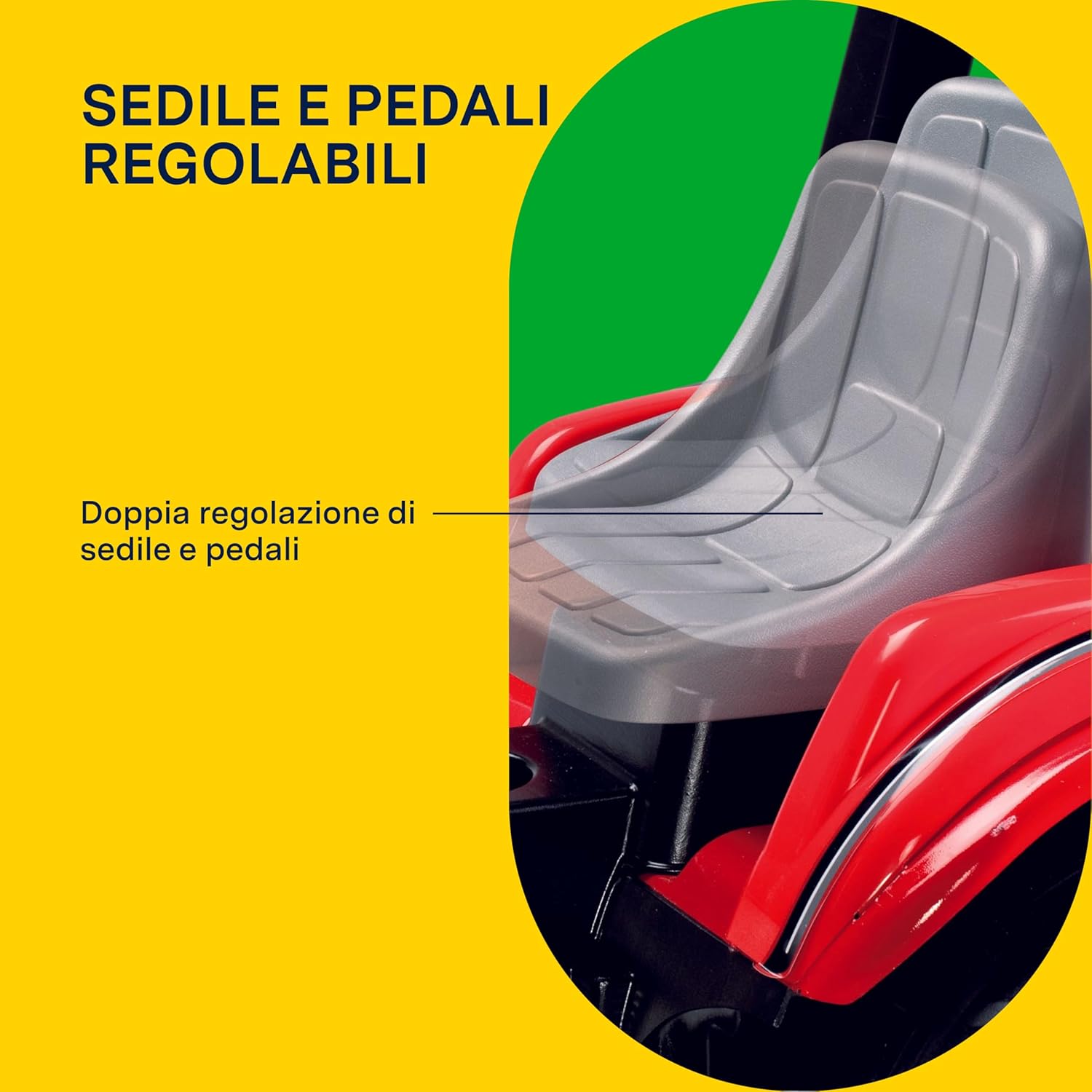 Thumbnail 4 de Peg Perego Maxi Diesel Tractor trattore a pedali 2+