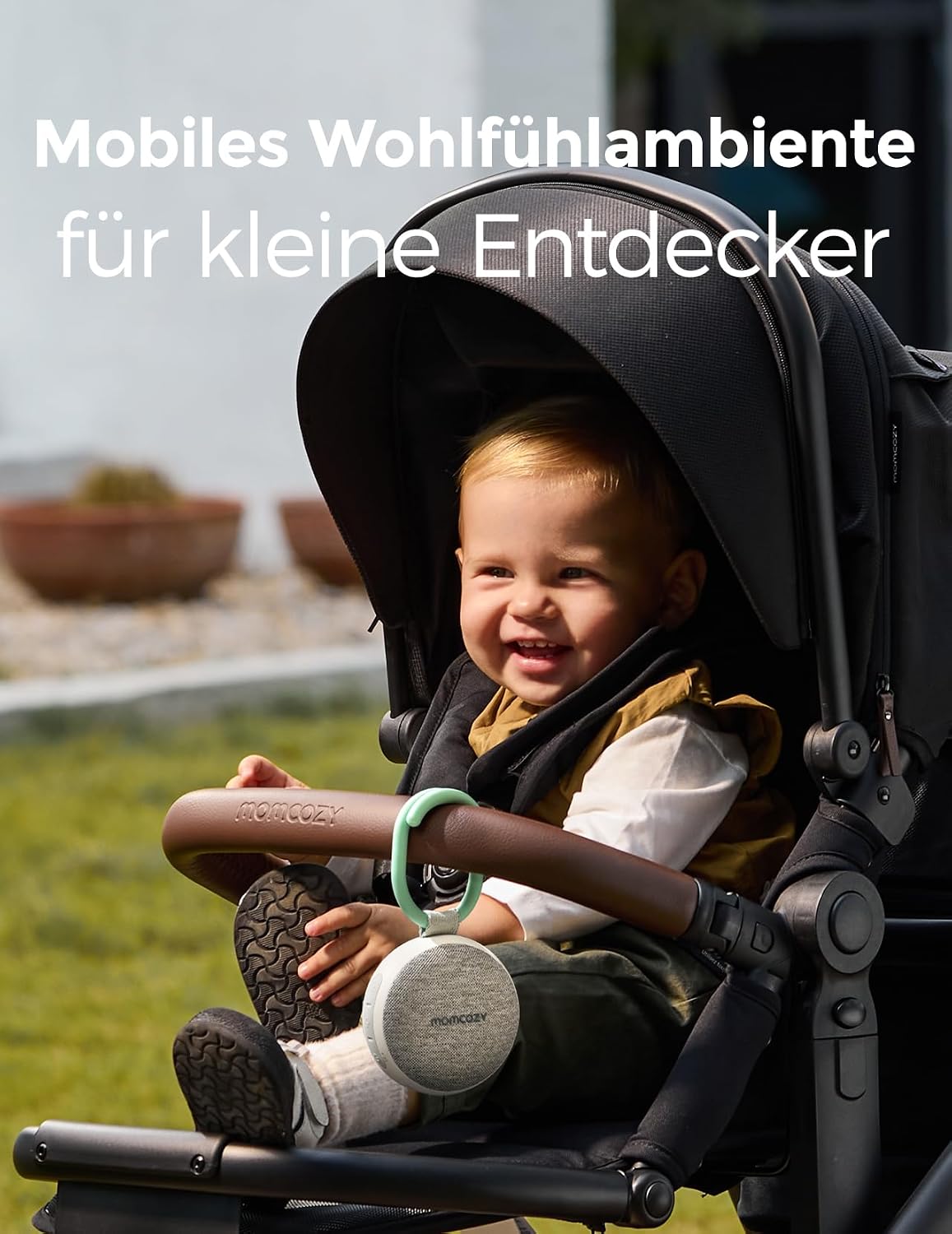 Detalle 2 de momcozy Tragbare Baby Soundmaschine – 20 Klänge