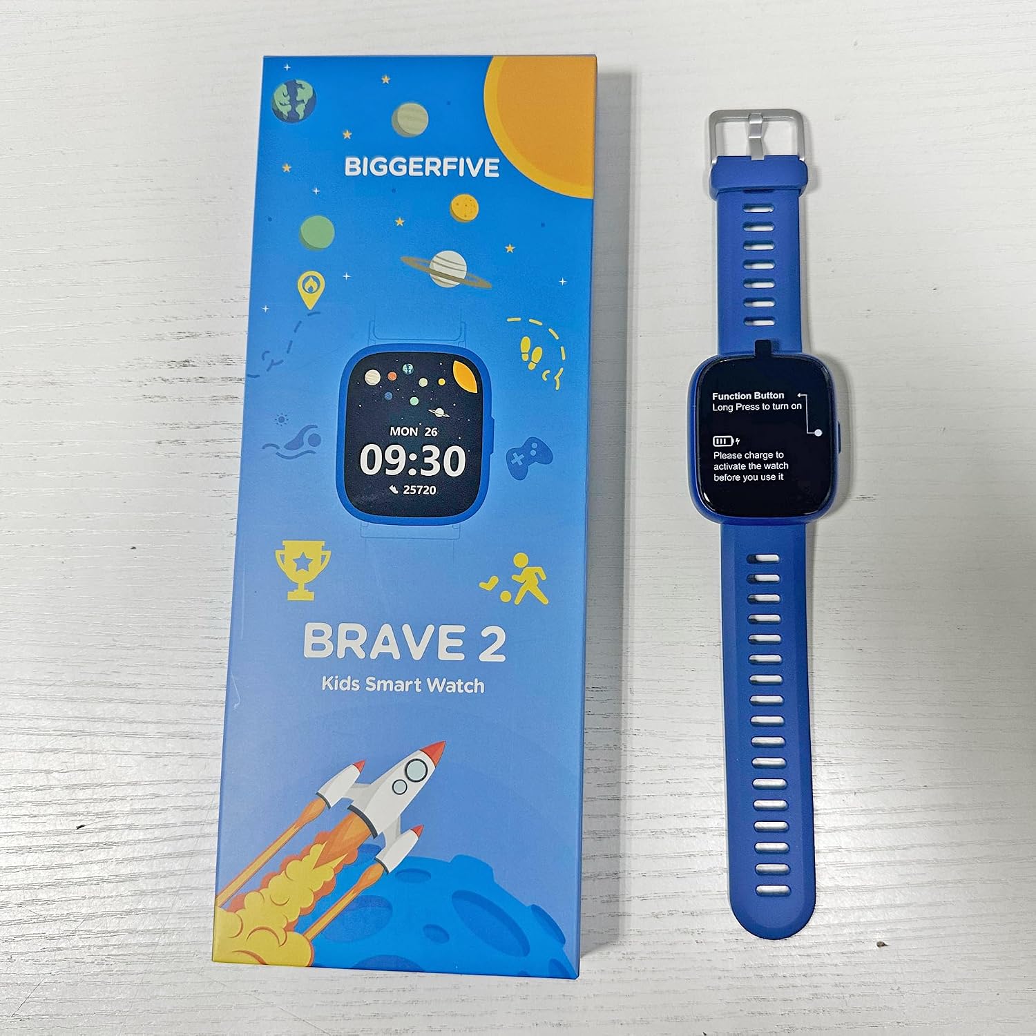 Detalle 2 de BIGGERFIVE Kids Smart Watch 1.8" fitness tracker