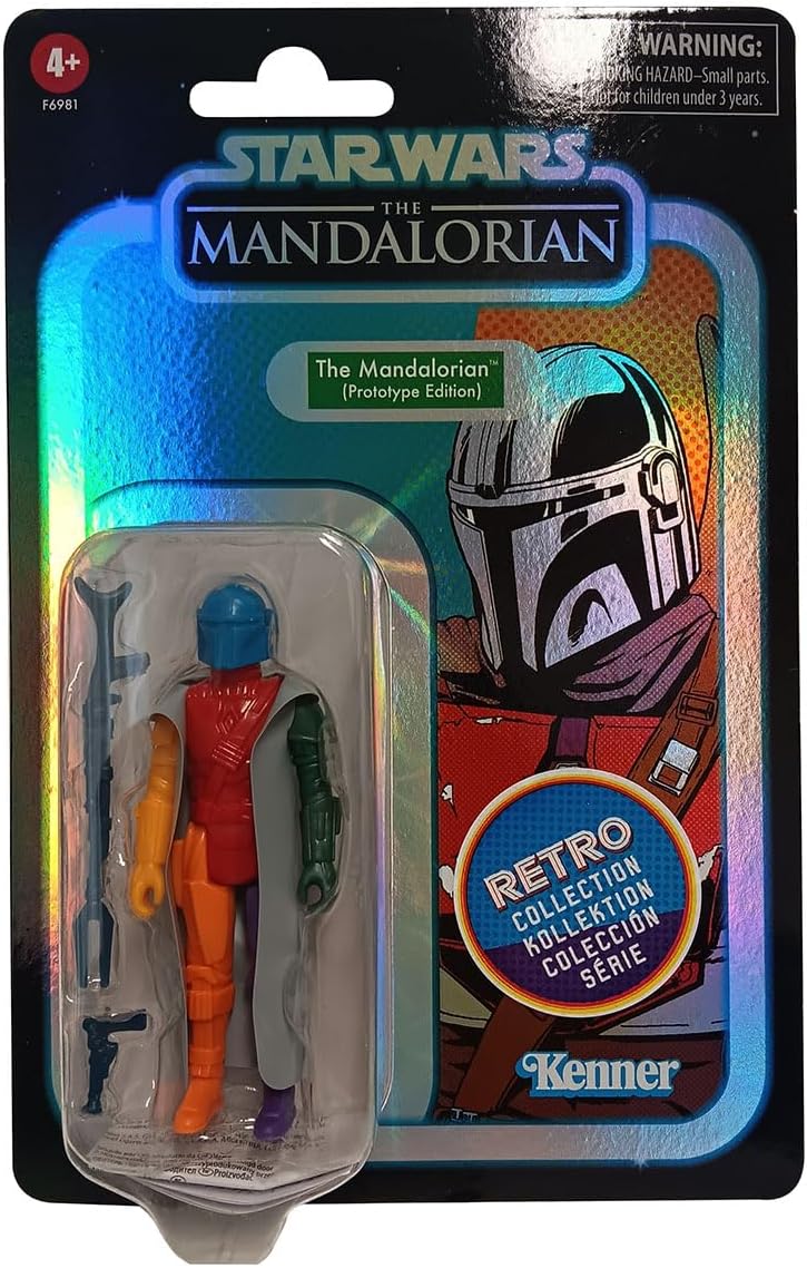 Detalle de Star Wars F69815L2 The Mandalorian Prototype Edition Figure, 9.5 cm