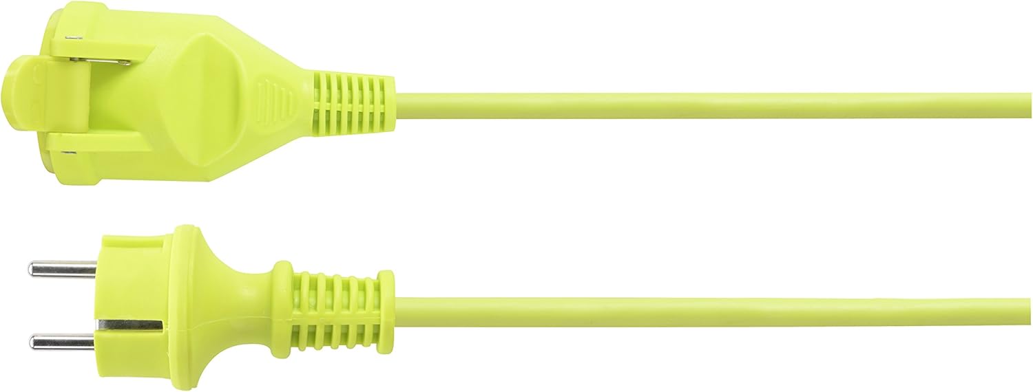 Detalle 2 de Cable d'extension Masterplug Pro-XT 25 m IP44 – Vert, usage intérieur et extérieur