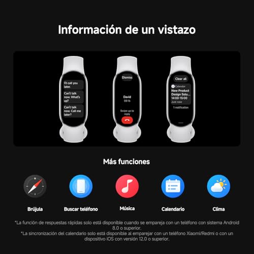 Thumbnail 14 de Xiaomi Smart Band 10 Edición Cerámica, AMOLED 1,72''