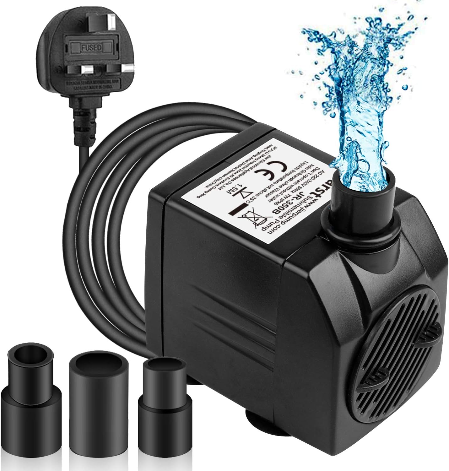Submersible water pump 350 L/H ultra quiet