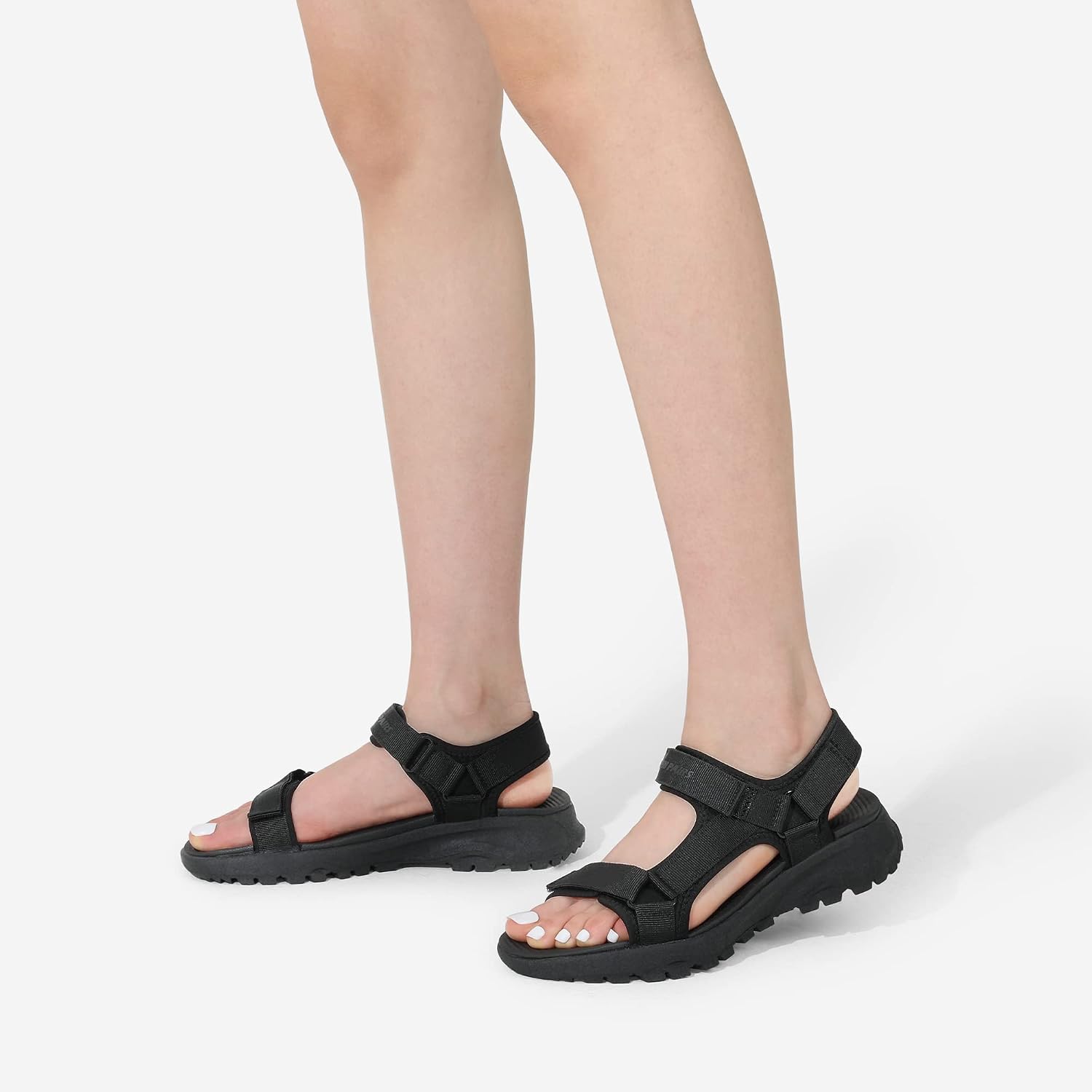 Detalle de DREAM PAIRS Sandali Sportivi Piatti Donna – Leggeri, Estivi e Comodi
