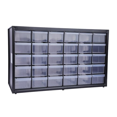 Detalle de STANLEY Boîte de rangement polyvalente avec 30 petits tiroirs (1-93-980)