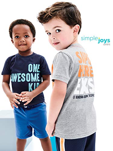 Thumbnail 2 de Simple Joys by Carter's camisas niño pack 3