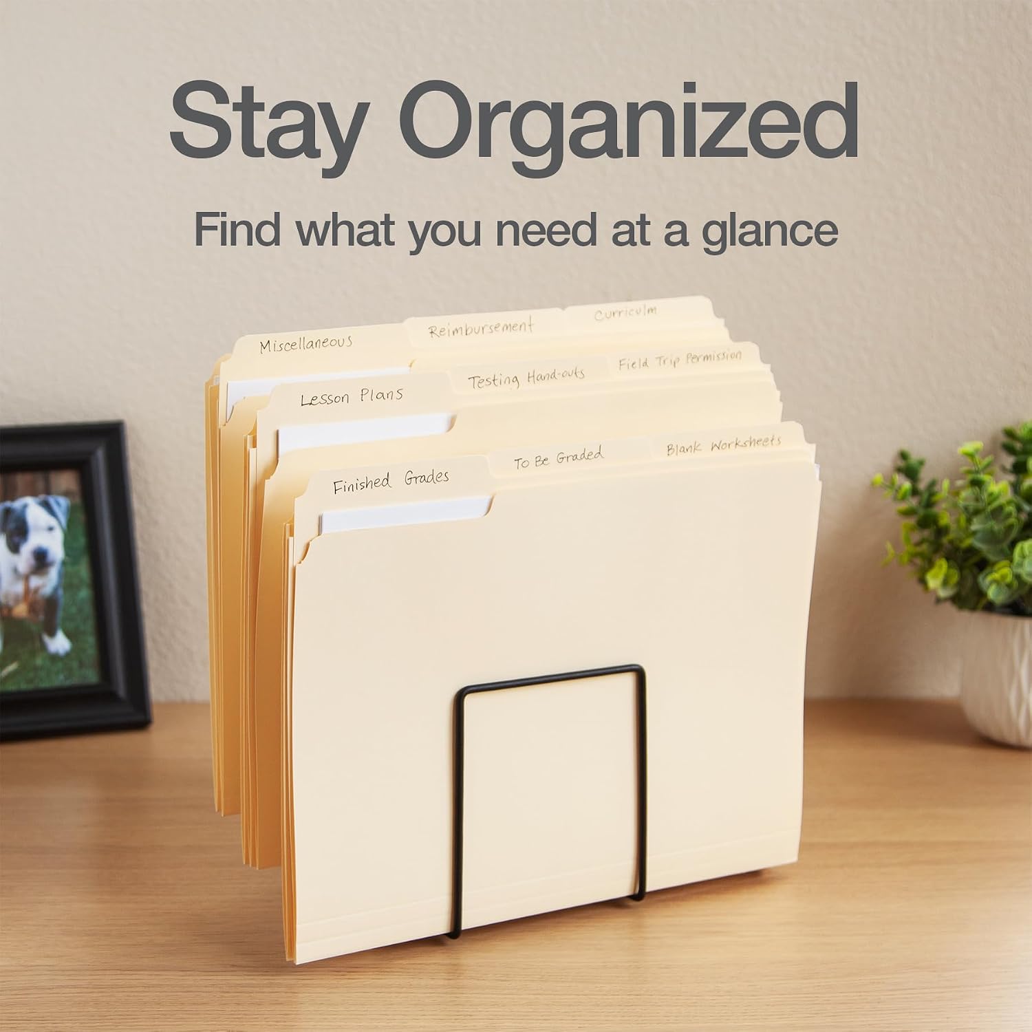Detalle 1 de Oxford File Folders, Letter Size