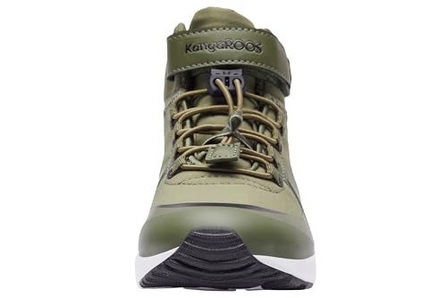 Detalle 2 de KangaROOS Kx-hydro Sneaker – Unisex Kinder, Olive Jet Black, Größe 35 EU