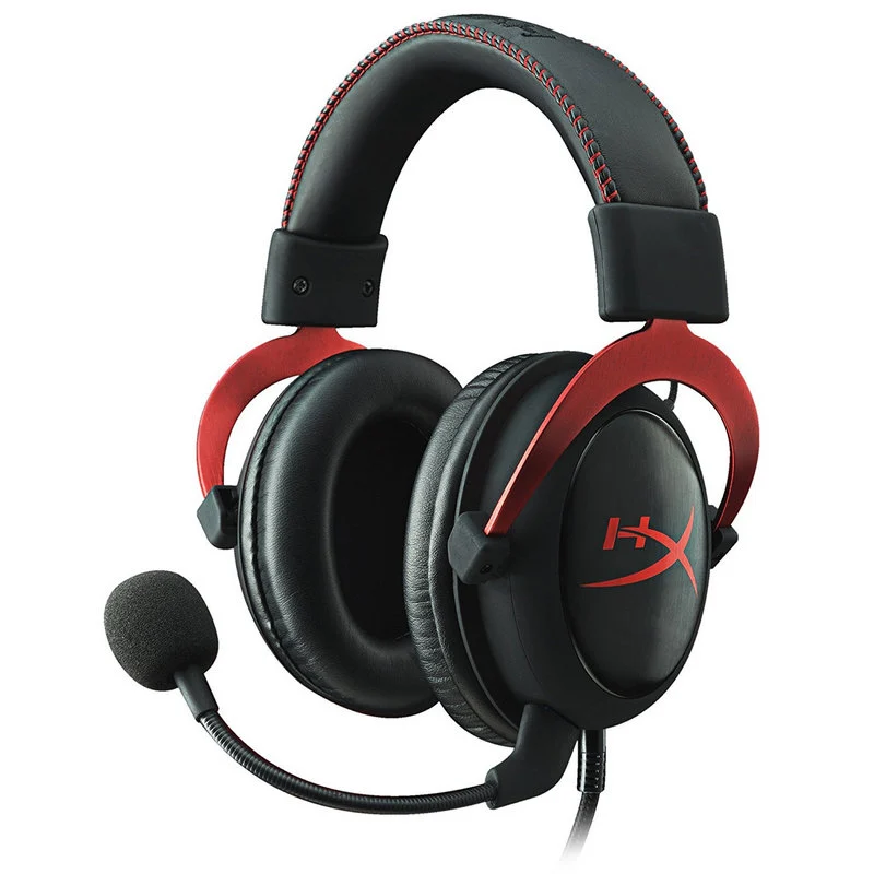 Detalle de HyperX Cloud II Auriculares Gaming Rojo