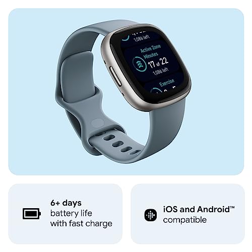 Detalle de Google Fitbit Versa 4 Fitness Smartwatch with Built-in GPS