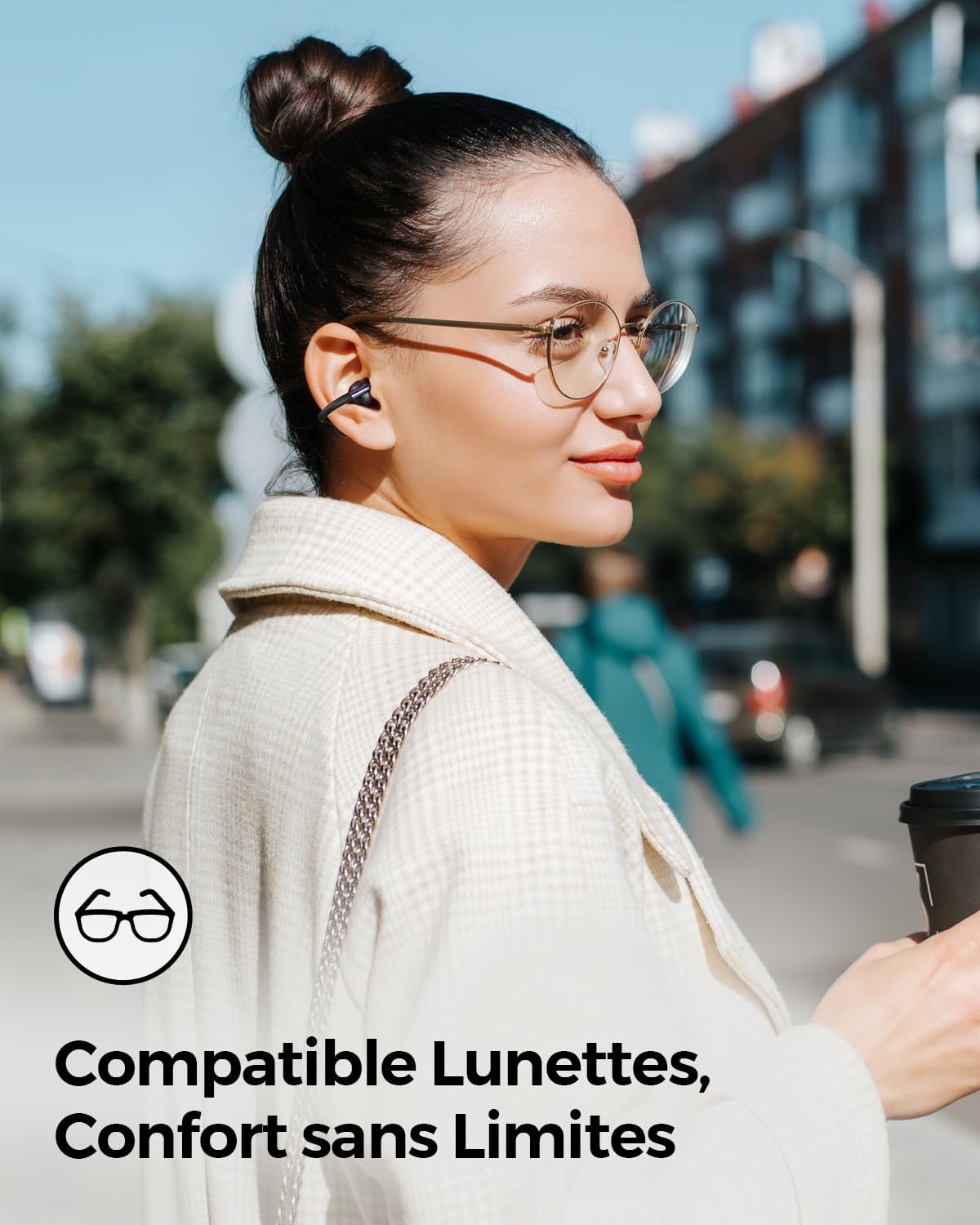 Thumbnail 6 de SoundPEATS Clip1 : écouteurs Bluetooth open-ear à clipser, audio Dolby et jusqu’à 40 h d’autonomie