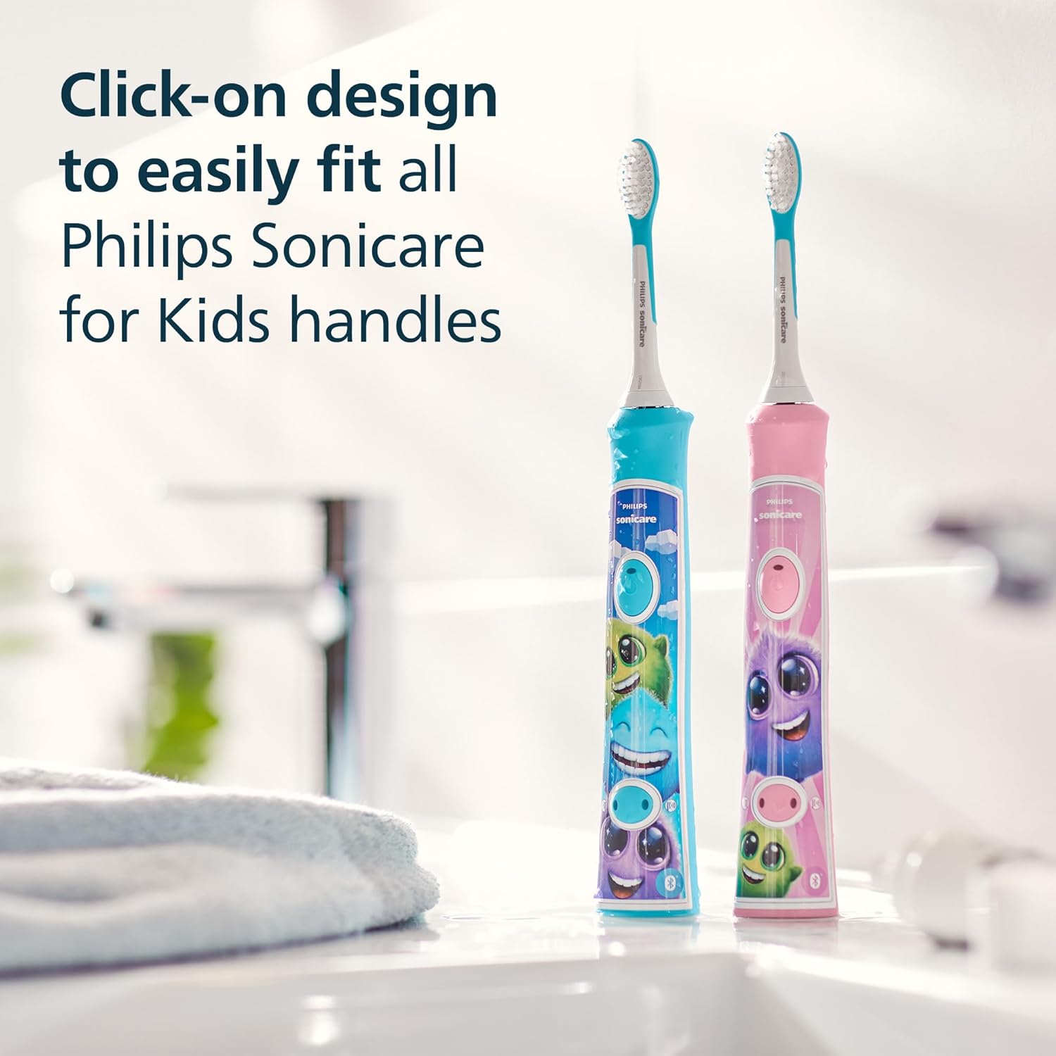 Thumbnail 4 de Philips Sonicare for Kids HX6044/90 4-pack toothbrush heads 🪥
