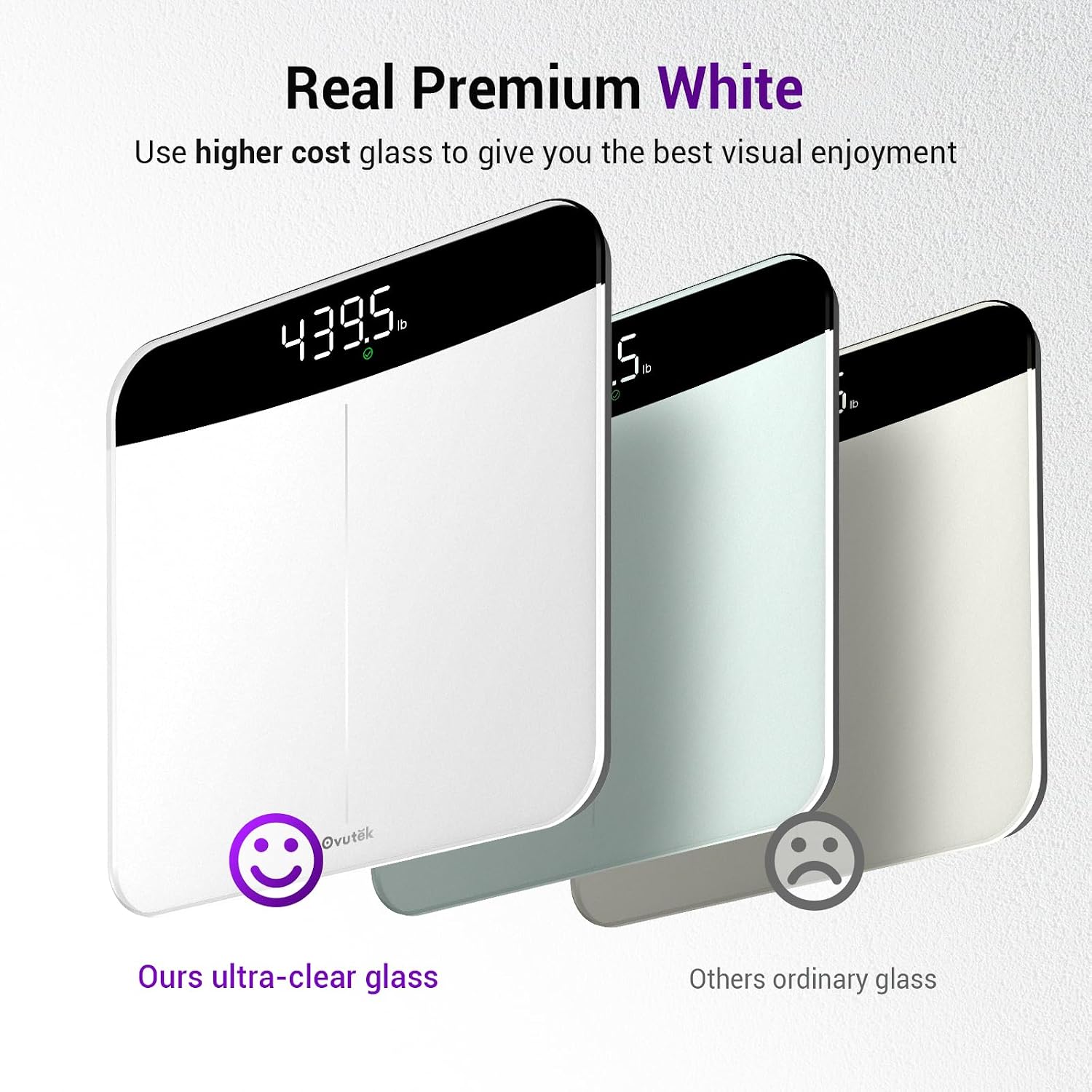 Thumbnail 1 de Ovutek Digital Bathroom Scale, 450 lb
