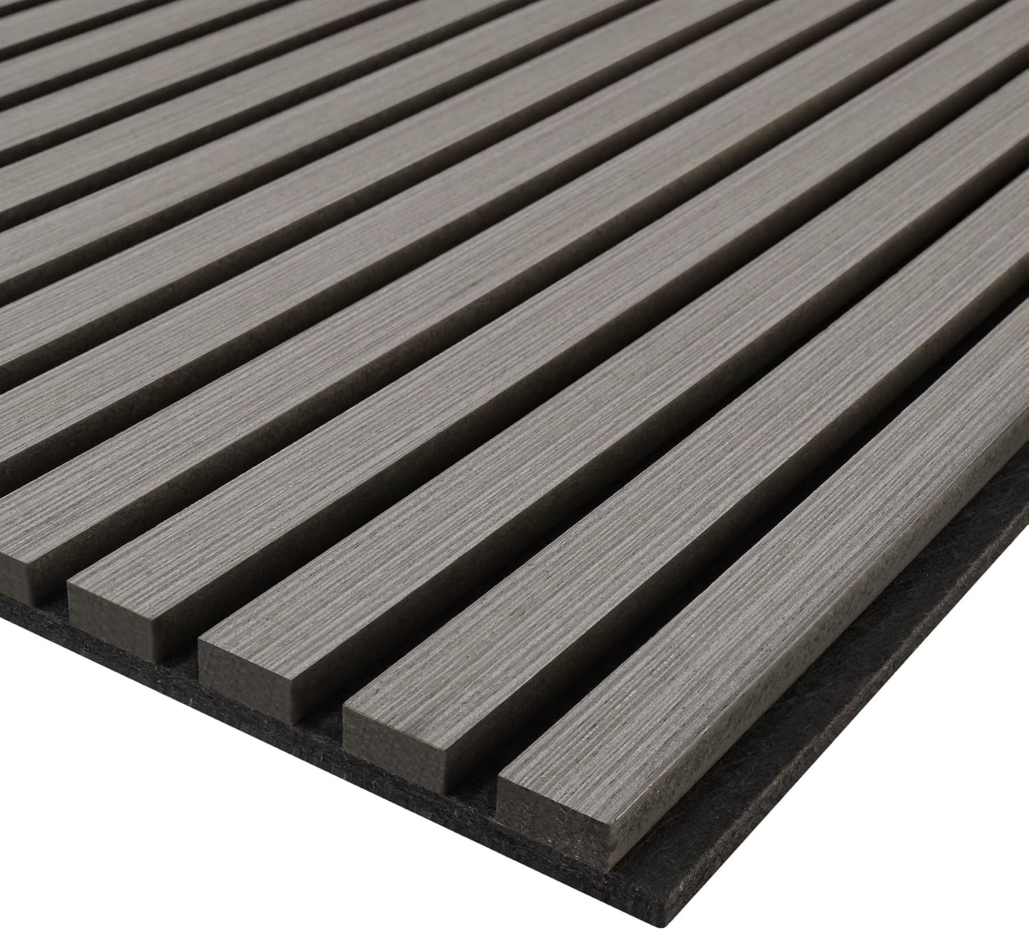 Detalle 2 de tectake Sonic Wall 406059 akustikpaneler, ljusgrå ek med äkta träfanér