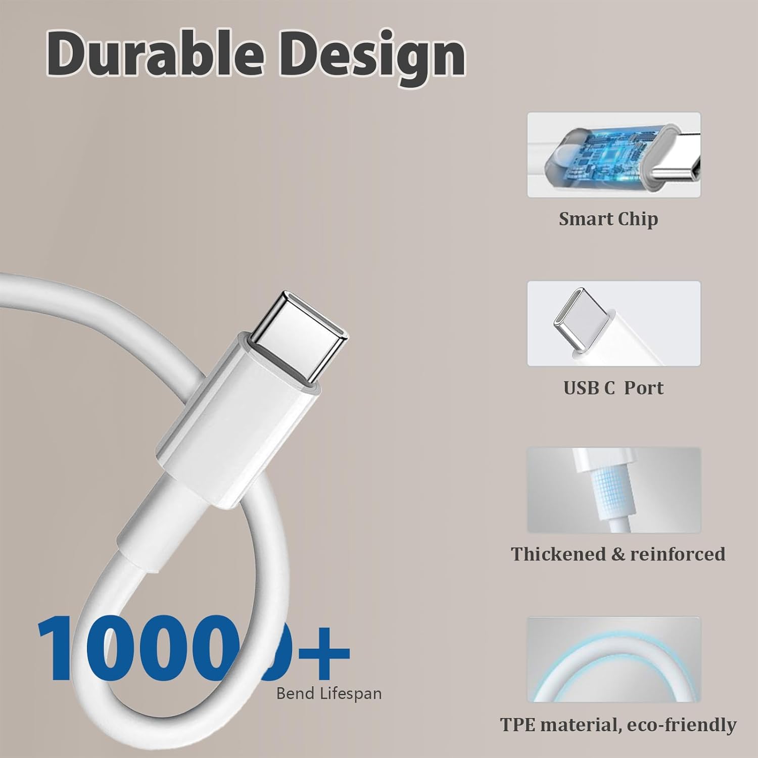 Thumbnail 5 de Magnetic Charger 10 ft for iPhone