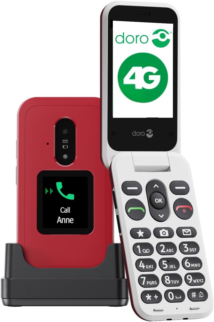 Doro Leva E30 4G pour seniors : simplicité, sécurité et confort d’écoute