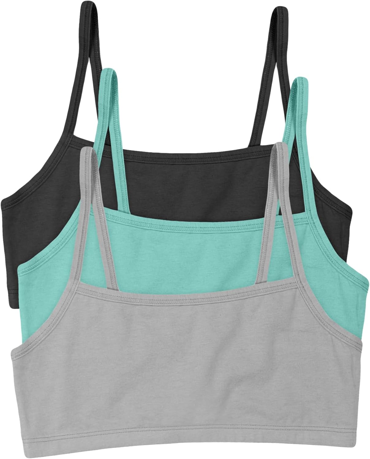 Thumbnail 6 de Hanes Cropped Bralette 3-Pack