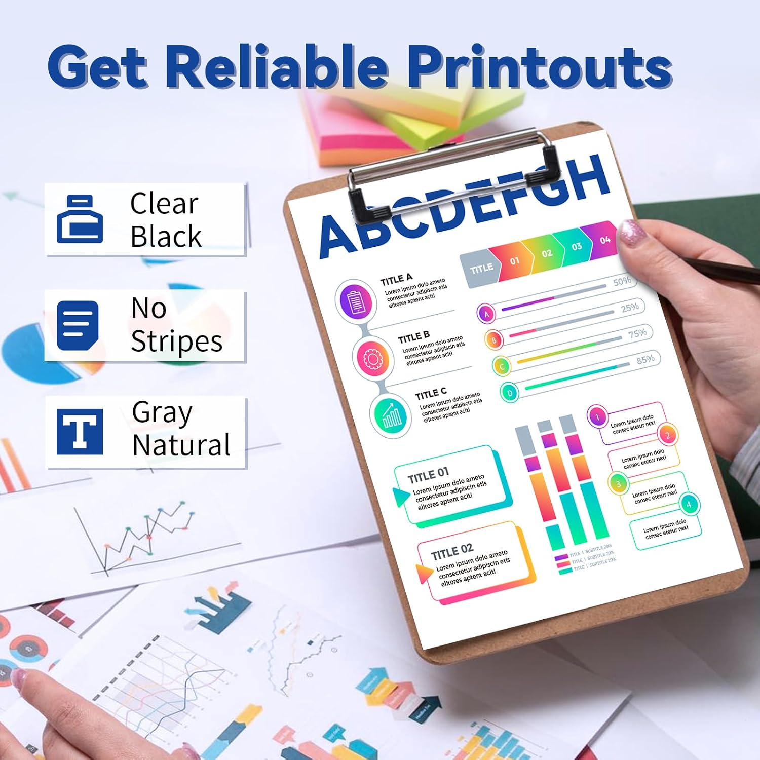 Thumbnail 6 de Toner 219A compatible Lot de 4 1300/1200 pages