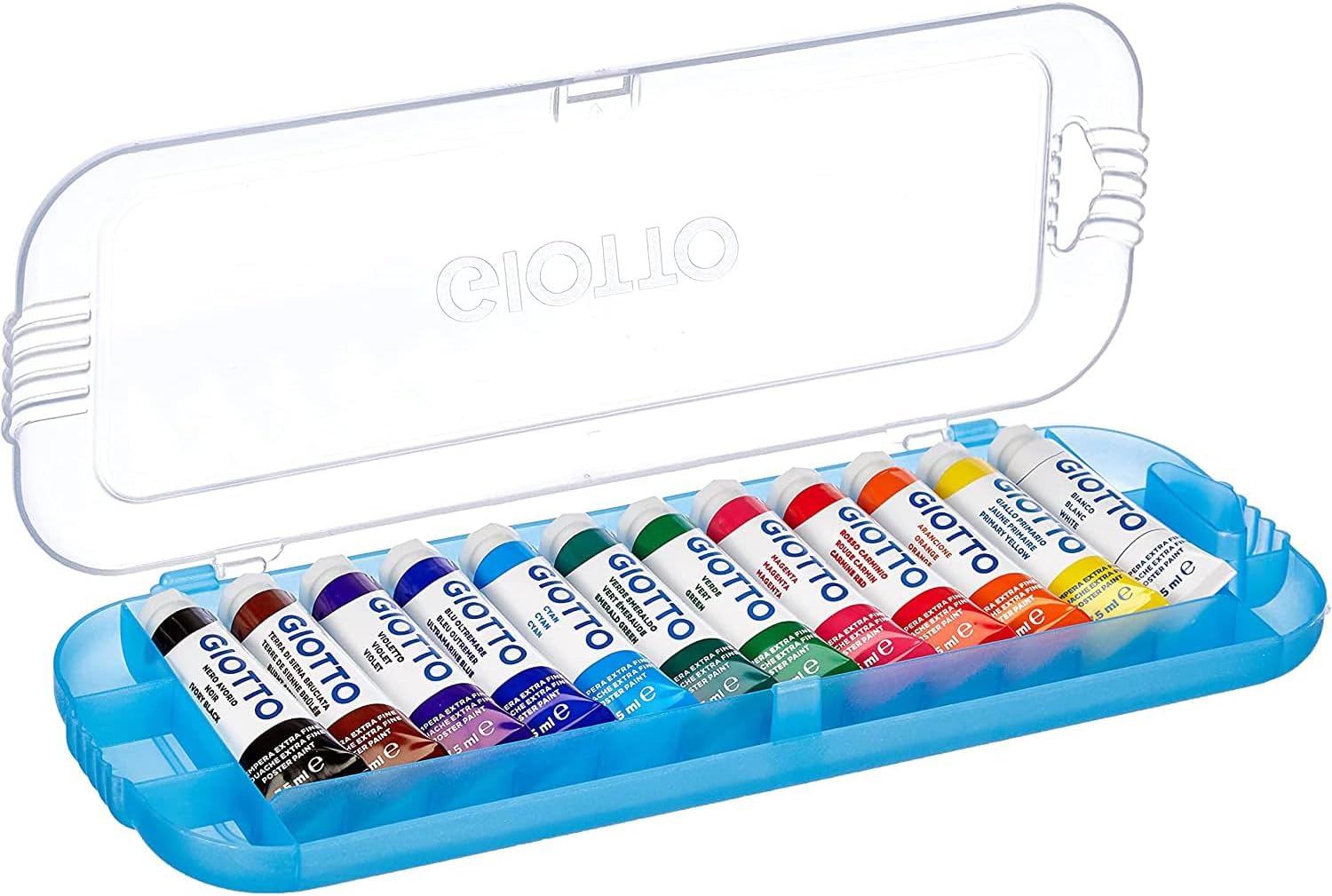Thumbnail 4 de Giotto Tempera Extra Fine in Astuccio Da 12 Tubetti, Multicolore, 7,5 ml