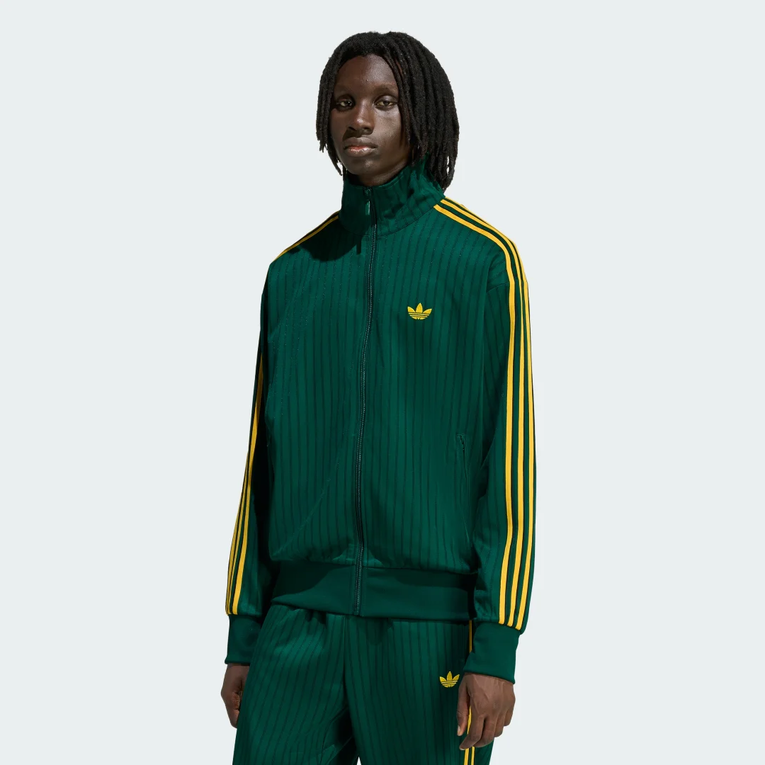 Detalle de Chaqueta deportiva holgada Firebird Pinstripes de Adidas