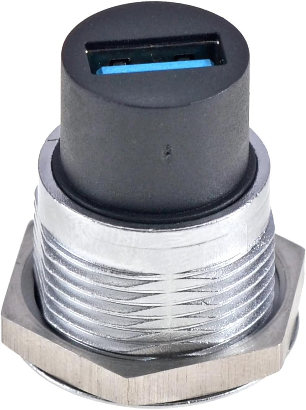 Thumbnail 5 de HangTon Panel Mount USB 3.0 Coupler: Waterproof Circular Bulkhead Socket, Female‑to‑Female Extension