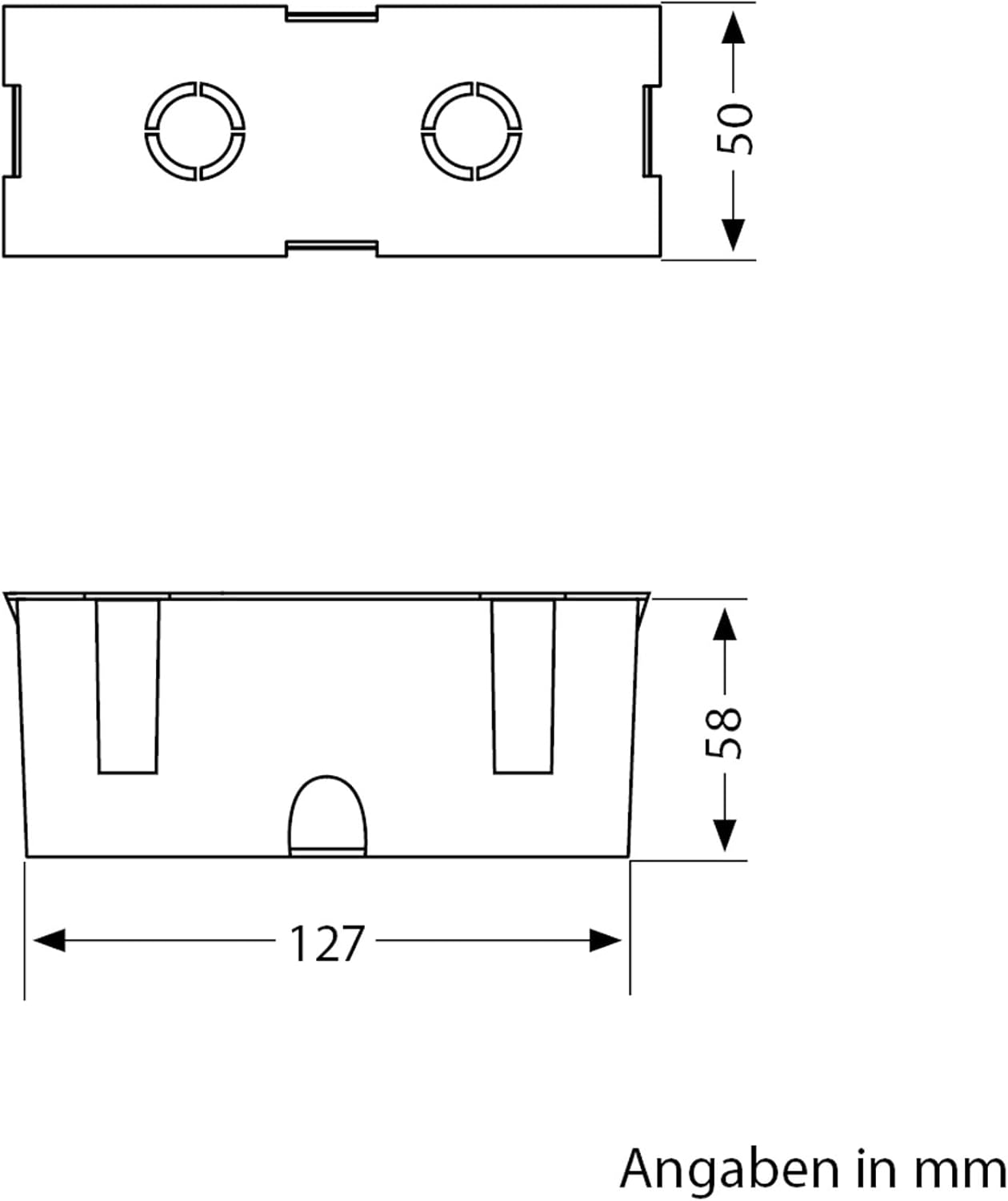 Thumbnail 6 de NOLA LED Wandeinbauleuchte – 4er-Set, IP54, Außen, Downlight, warmweiß