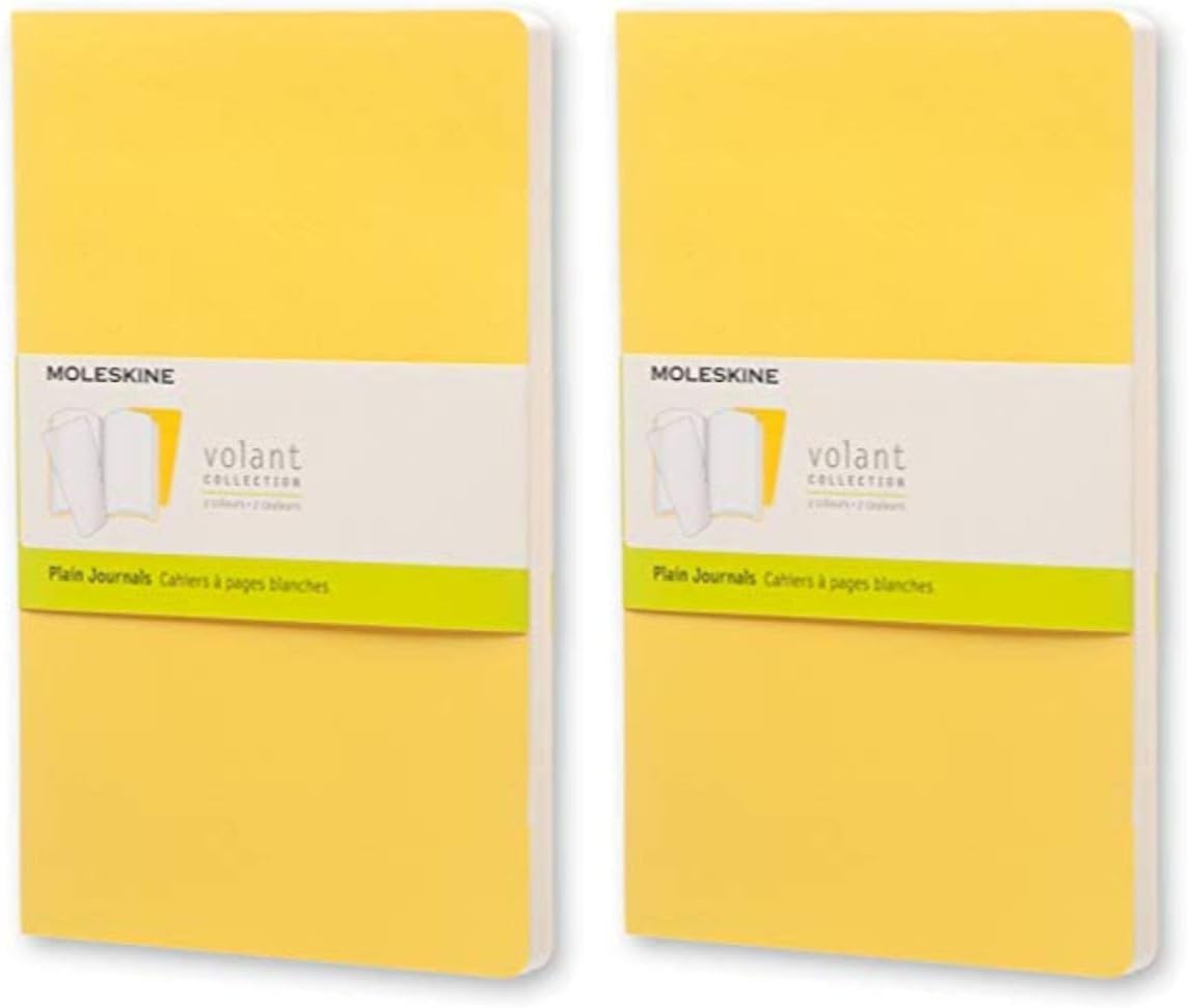 Thumbnail 2 de Moleskine Volant Journal ラージ プレーンノート 2冊セット、ソフトカバー