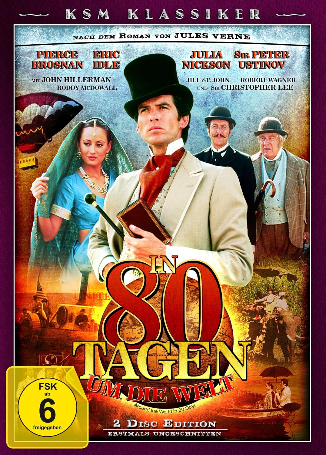 Detalle de KSM Jules Verne In 80 Tagen, 2 Discs