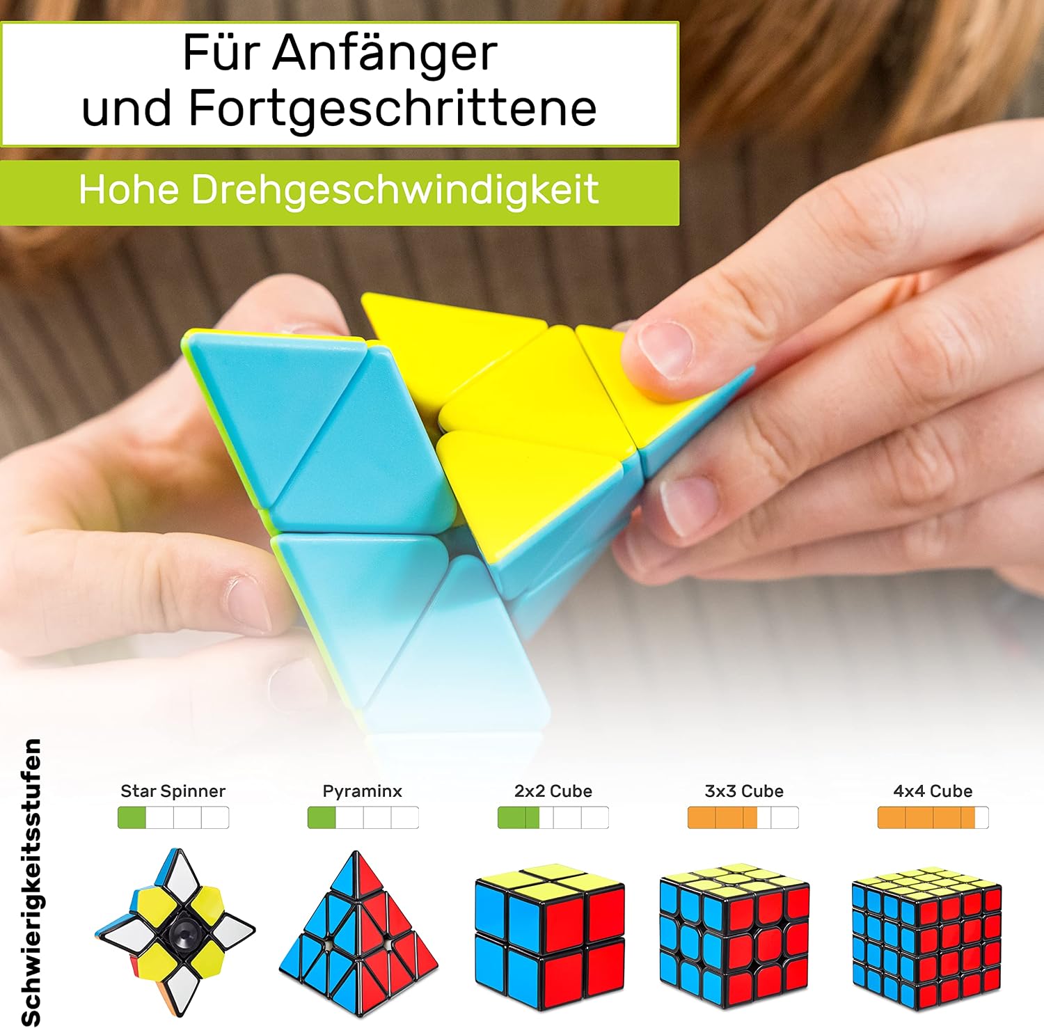 Thumbnail 6 de CUBIDI Pyraminx Zauberwürfel