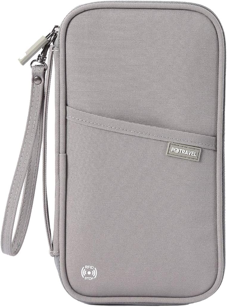 Thumbnail 6 de ManKn Travel Wallet Family Passport Holder with RFID Blocking & Removable Hand Strap