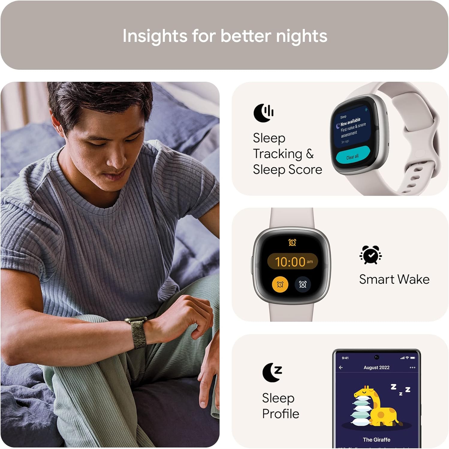 Detalle 2 de Fitbit health and fitness smartwatch, Sense 2