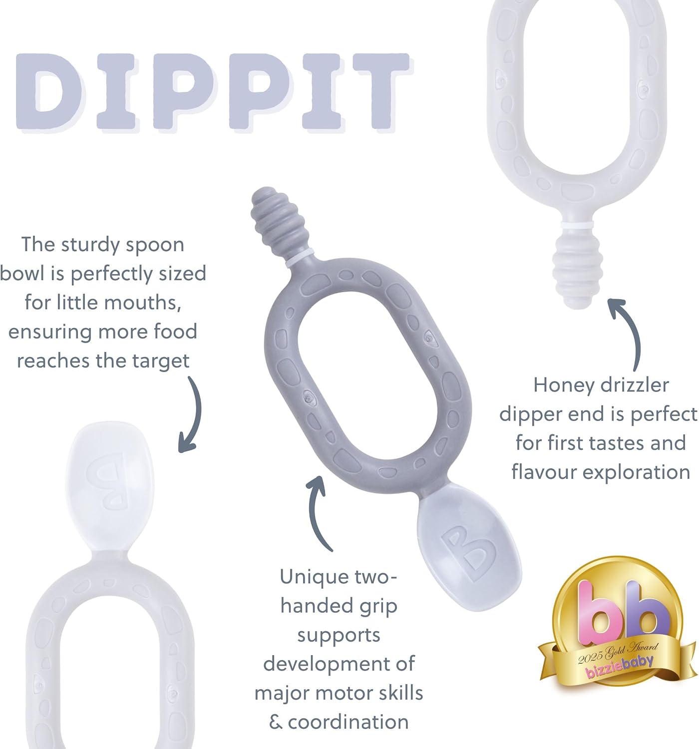 Thumbnail 5 de Bibado Dippit Baby Spoon and Dipper 2-pack