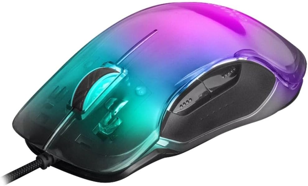 Thumbnail 2 de Mars Gaming MMGLOW spelmus med RGB Chroma-Glow, 12800 DPI och spegelfinish
