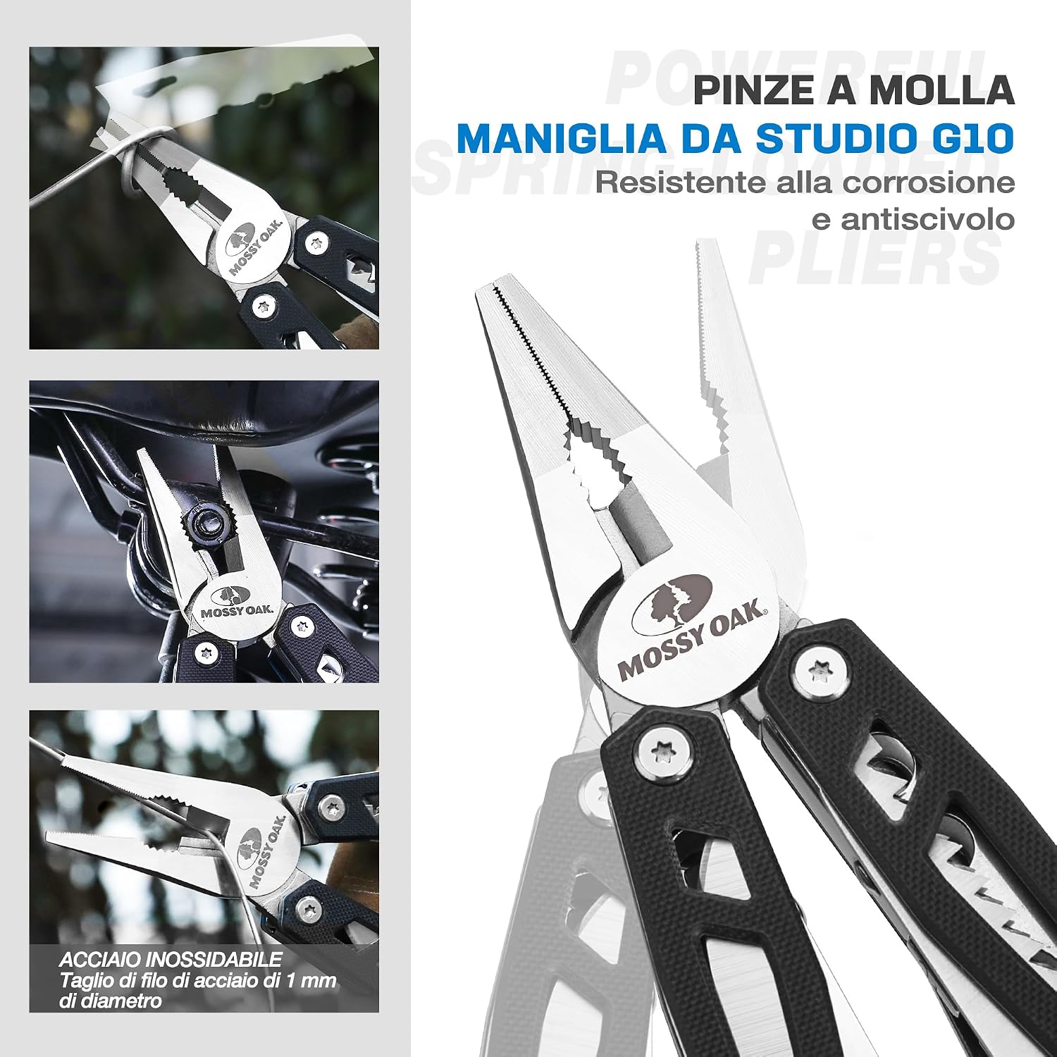 Detalle de Mossy Oak pinza multifunzione 22 in 1