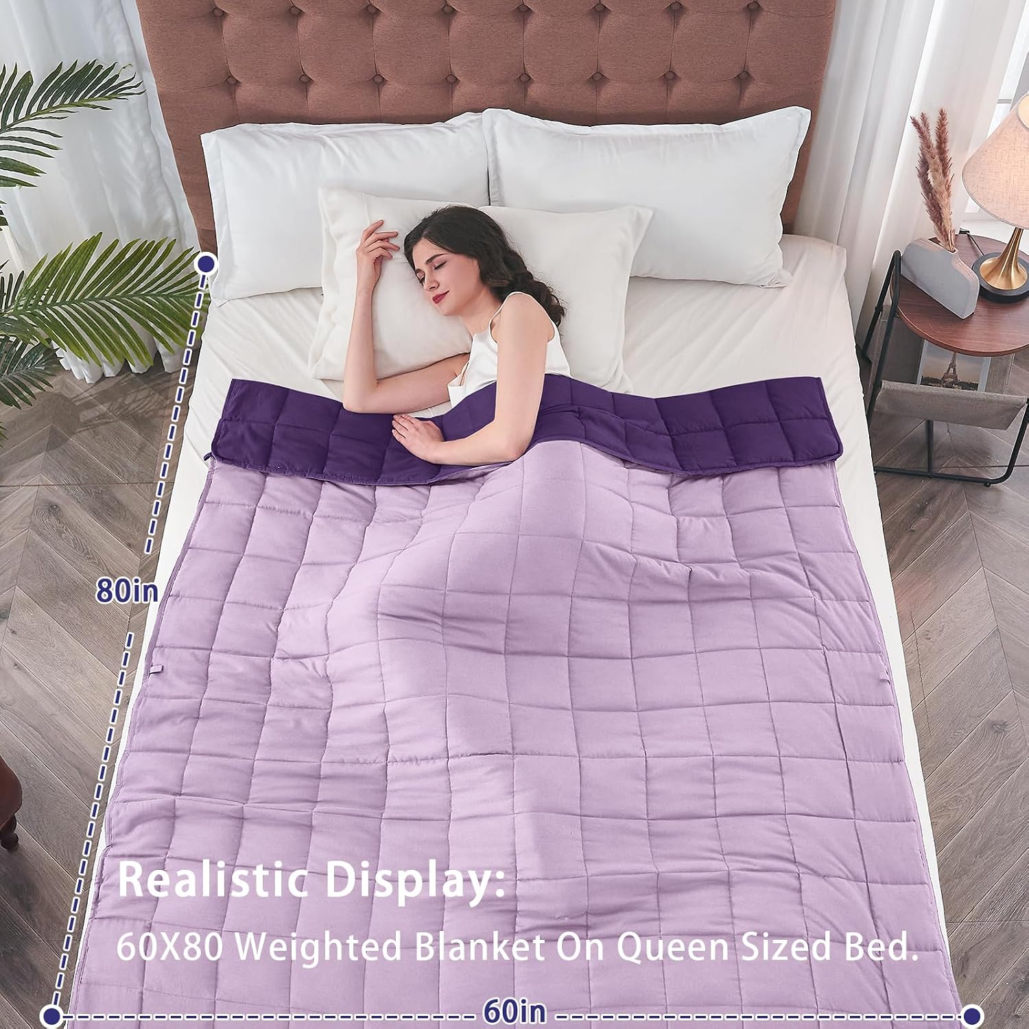 Detalle 2 de yescool Weighted Blanket 20 lb