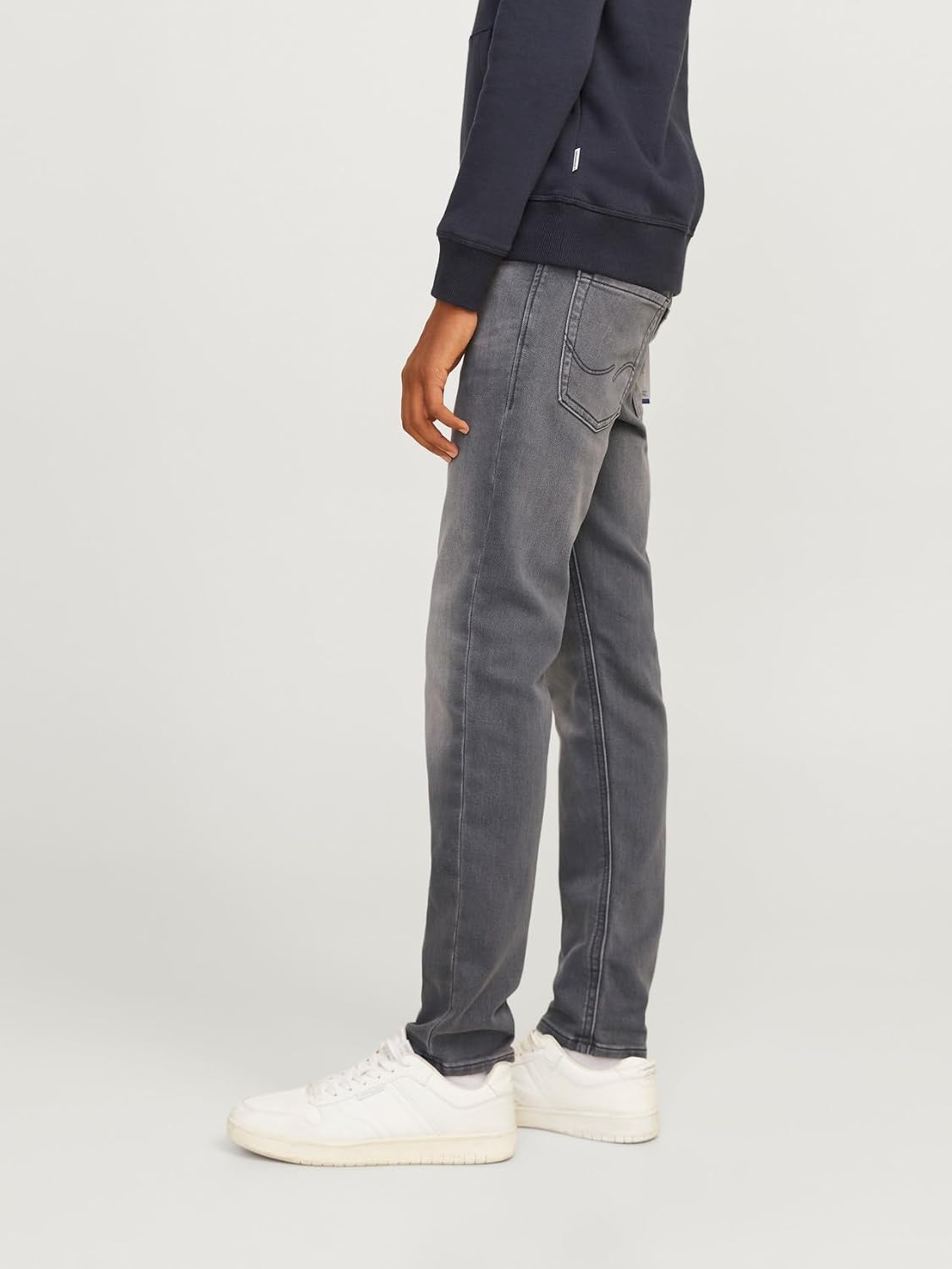 Detalle de Jeans slim fit junior Jack & Jones Jjiglenn Jjoriginal GE 998 in cotone 100%