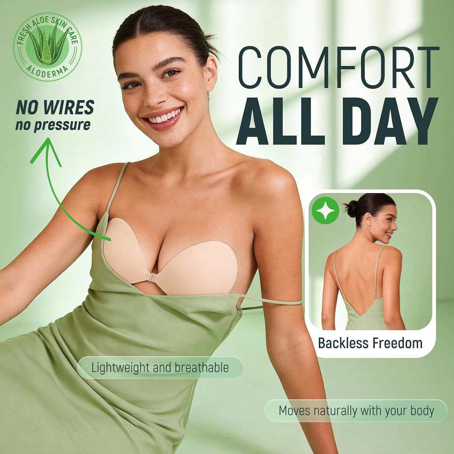 Thumbnail 4 de MSHalo Adhesive Bra Silicone