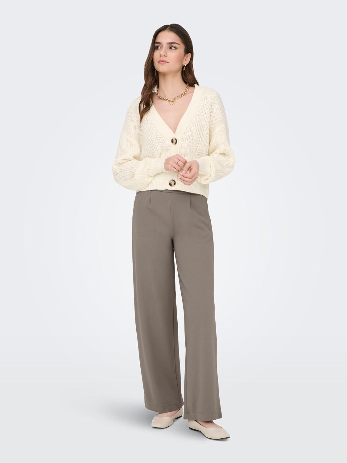 Detalle de JDY Jdyjusty L/S Cardigan Court KNT Noos Cardigan Femme