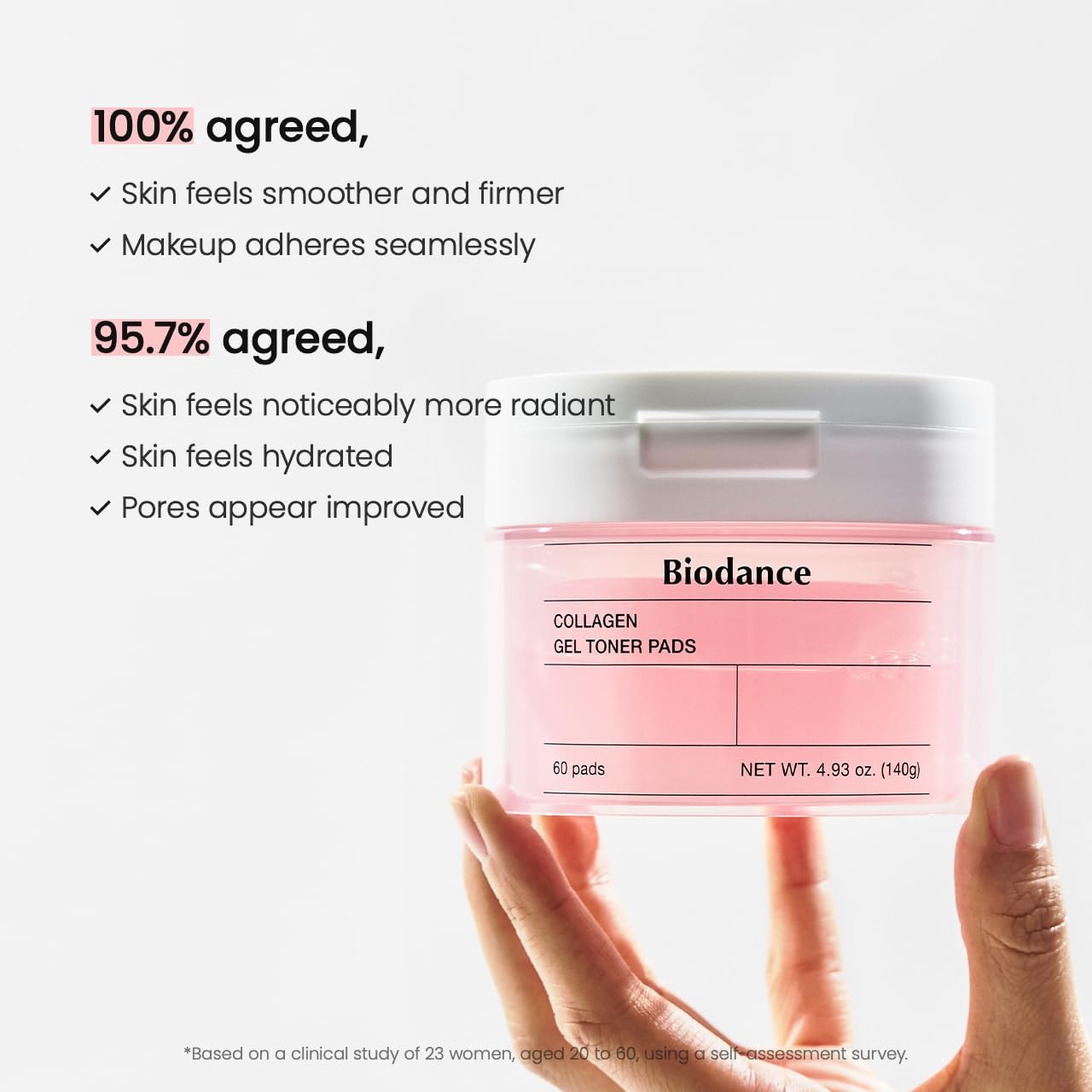 Thumbnail 4 de Biodance Collagen Gel Toner Pads 4.93 fl.oz.