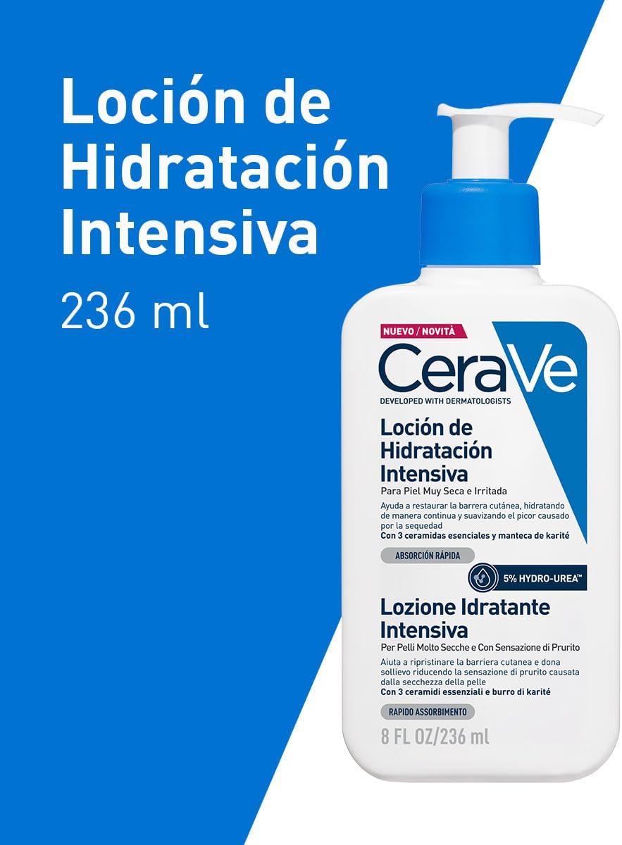 Thumbnail 2 de CeraVe Lozione Idratante Intensiva per Pelli Very Secche – Sollievo Immediato e Idratazione fino a 72 ore
