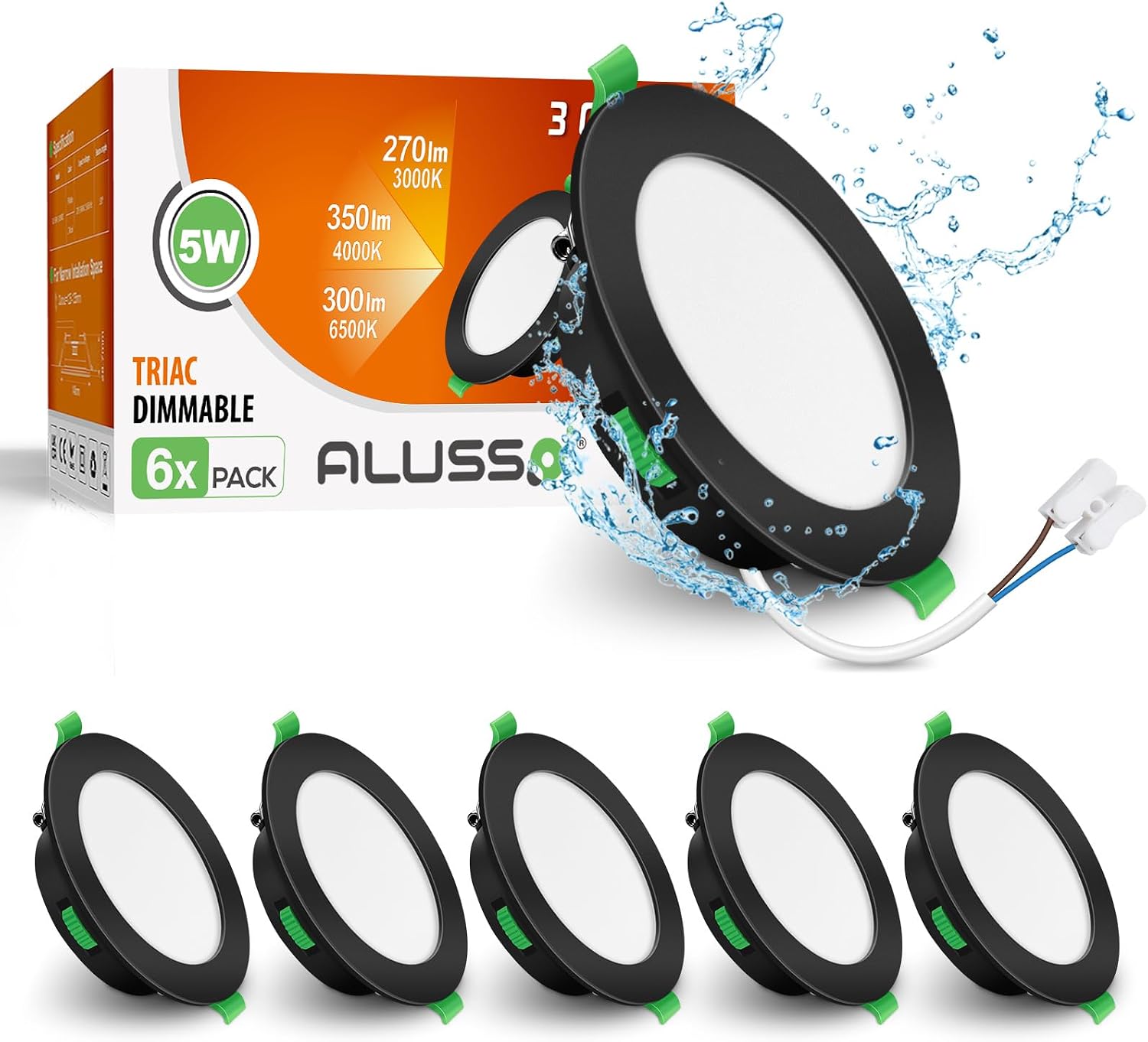 Detalle de ALUSSO LED Downlight Ceiling 5W 350LM