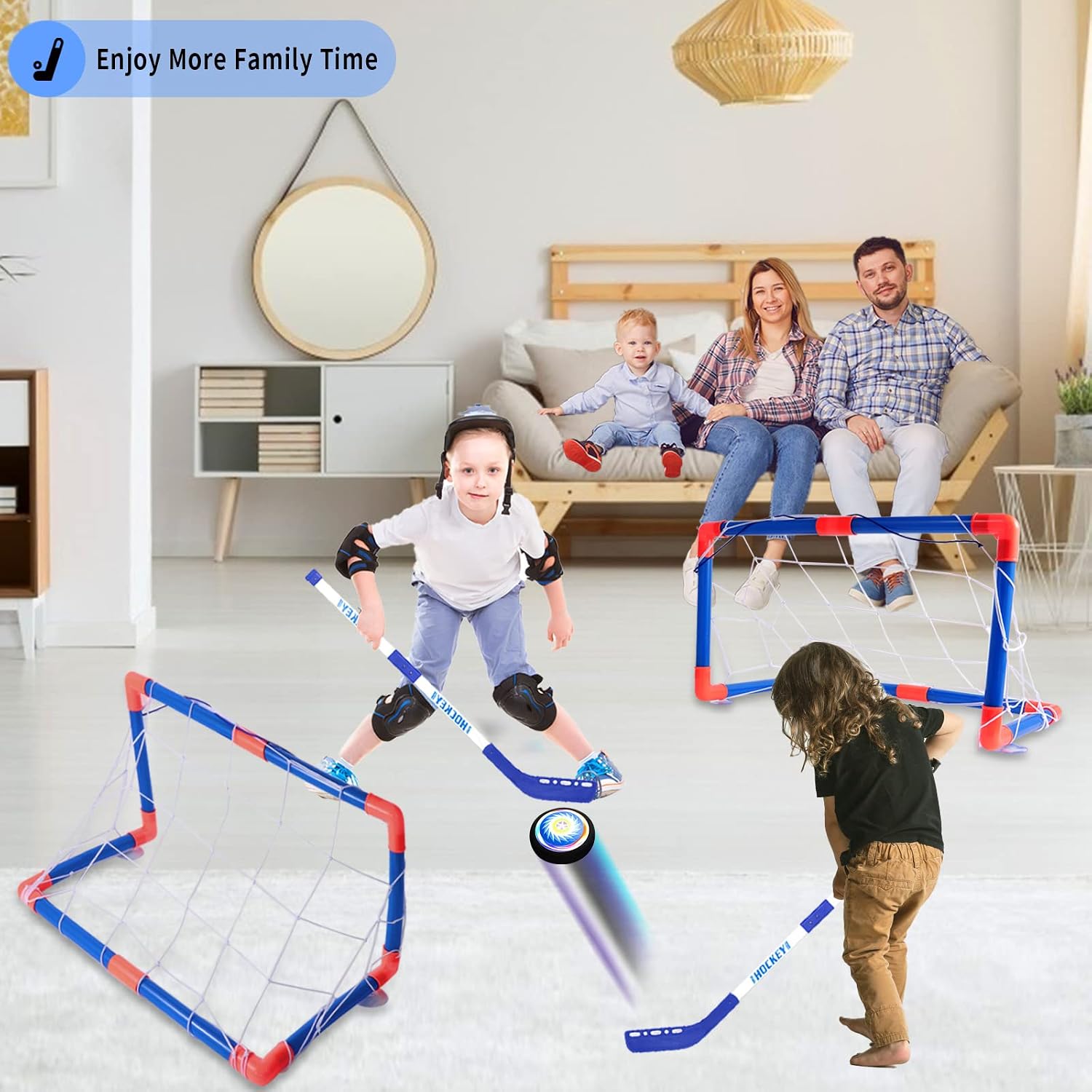 Thumbnail 4 de Hover Ball 3-in-1 Rechargeable Air Soccer Set