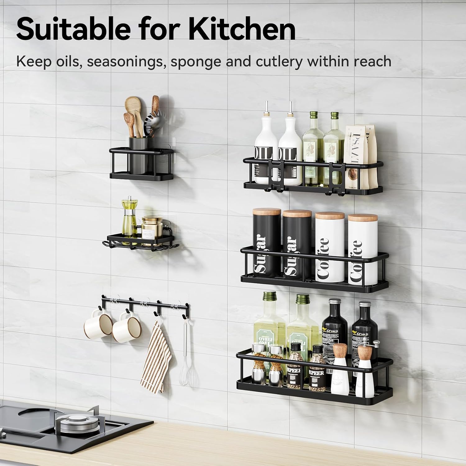 Thumbnail 6 de YASONIC Shower Caddy 6-Pack organizer