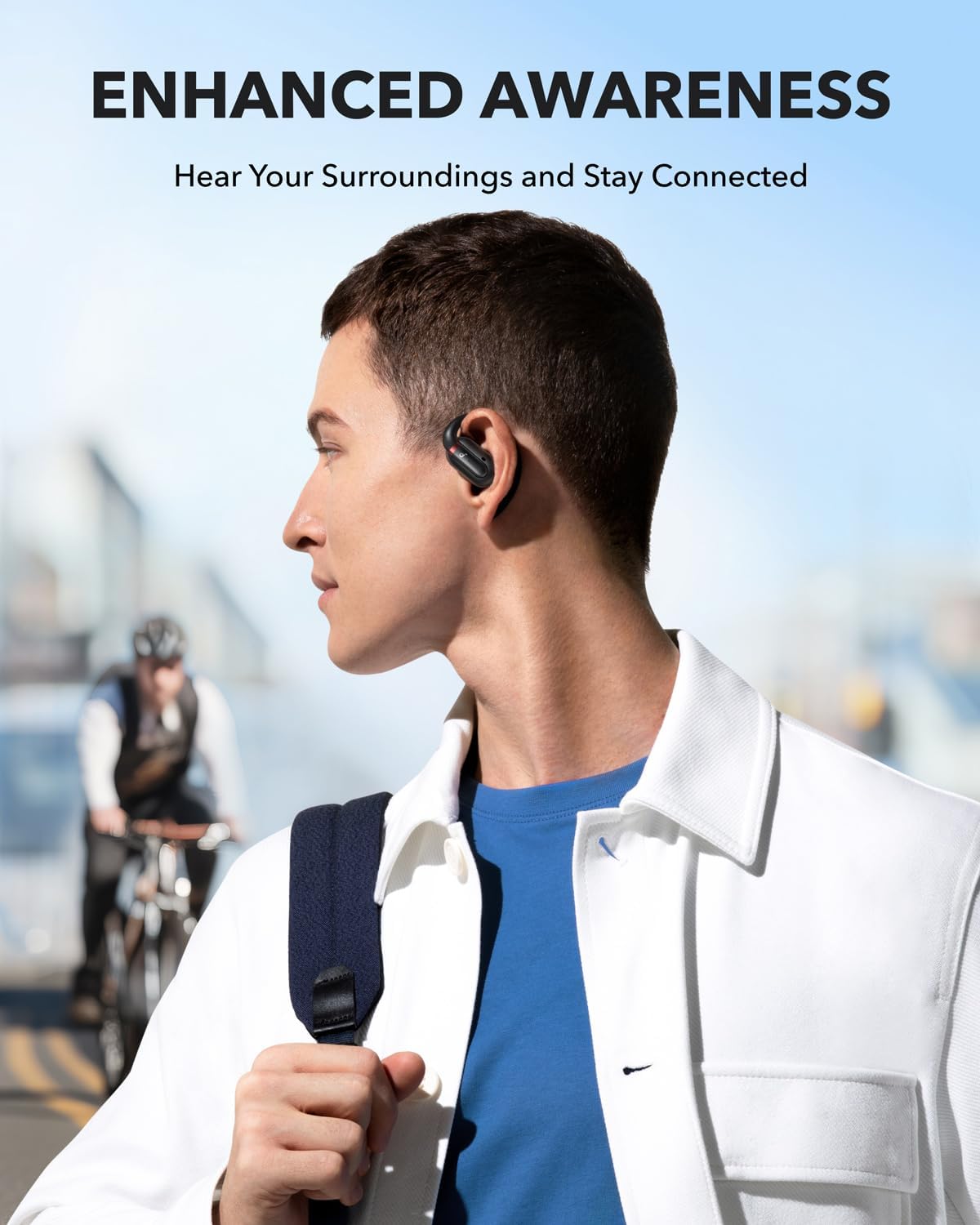 Thumbnail 2 de Soundcore by Anker V30i Open-Ear Headphones (V30i) — lightweight open-ear wireless earbuds with 36H playtime