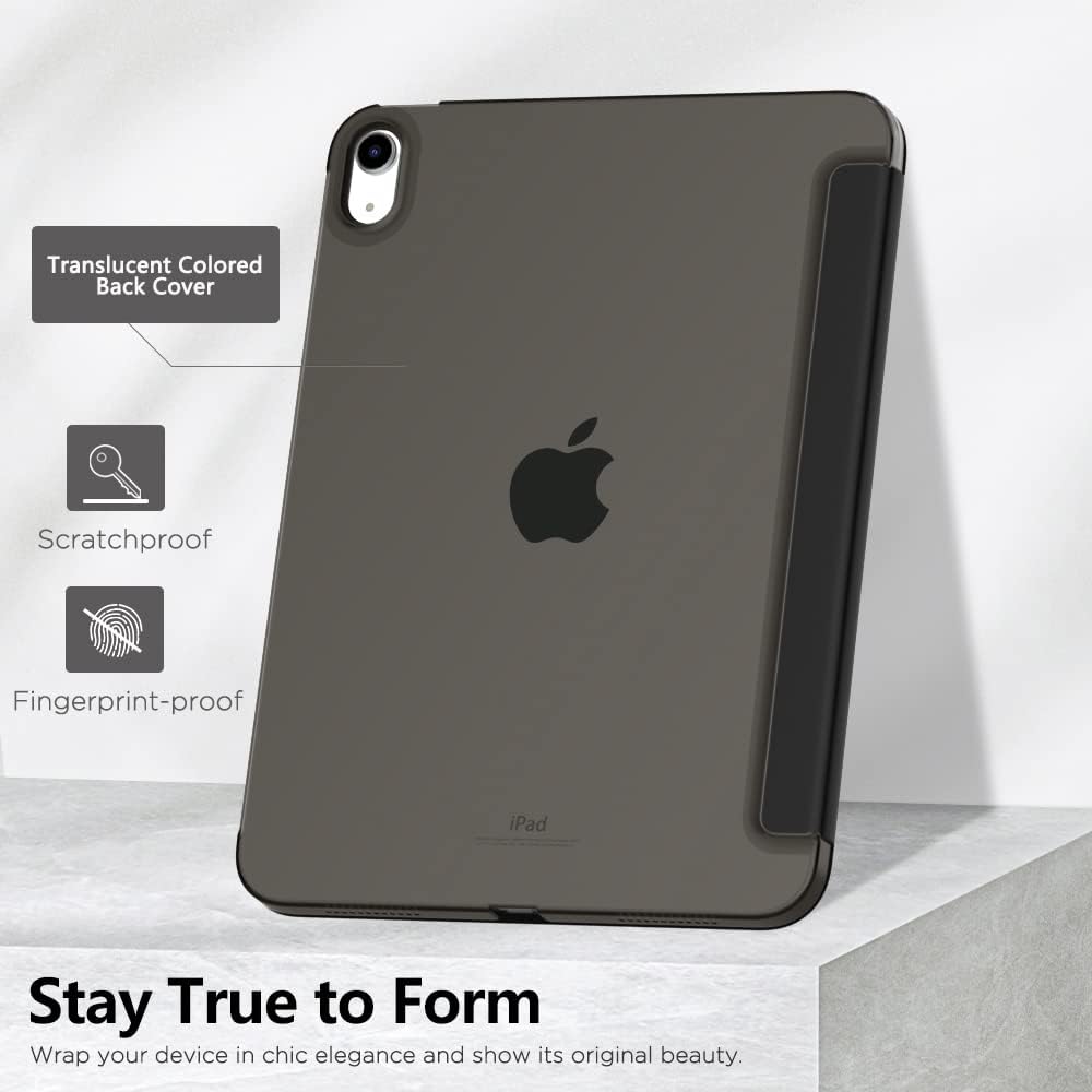 Thumbnail 5 de MoKo Cover per iPad (A16) 11ª Gen 2025 / iPad 10ª Gen 2022 – Custodia protettiva con retro trasparente in PC, nero